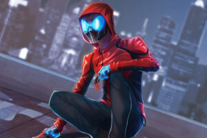 spiderman night mask 4k 1616957151