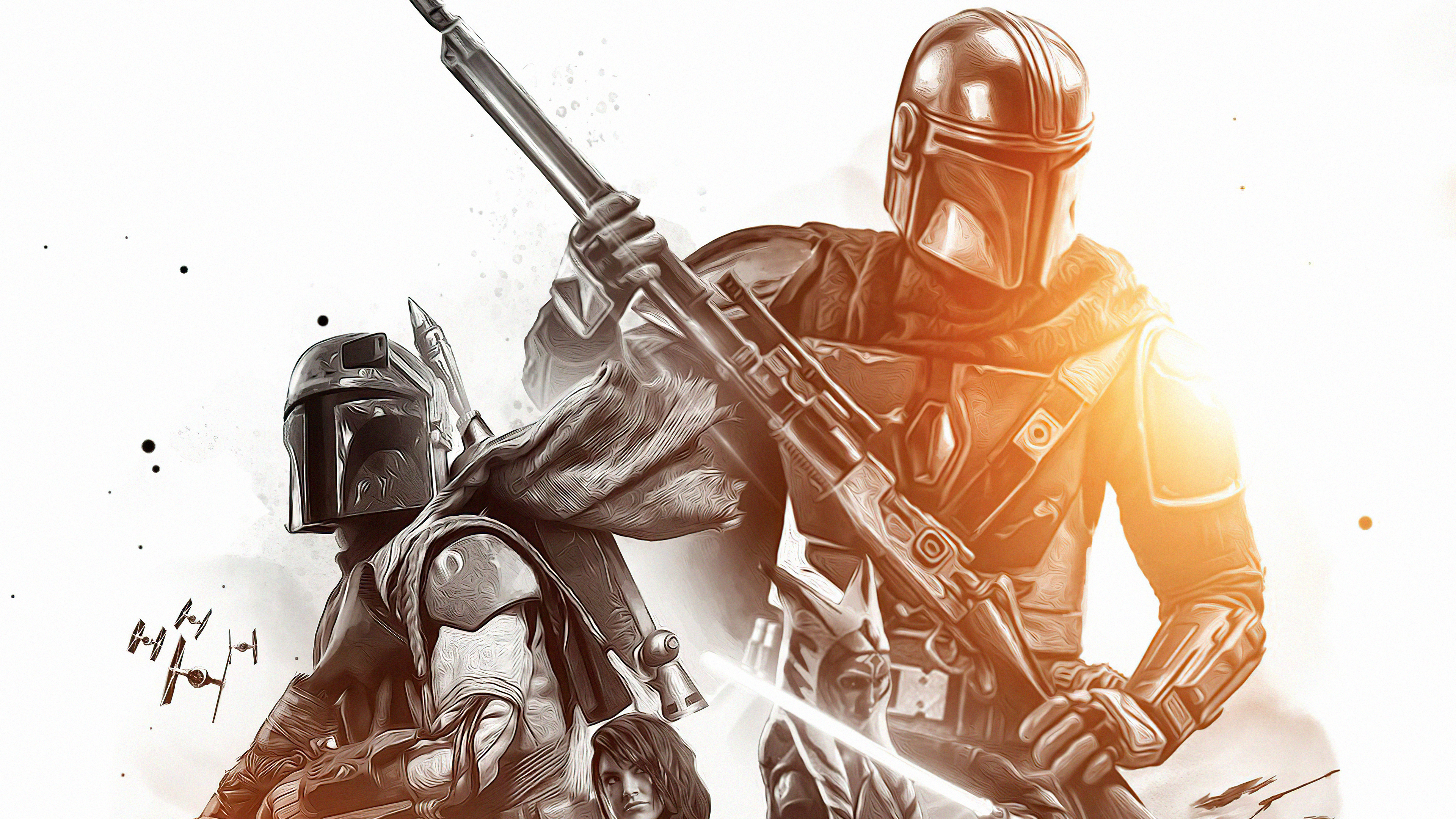 the mandalorian HD wallpapers backgrounds