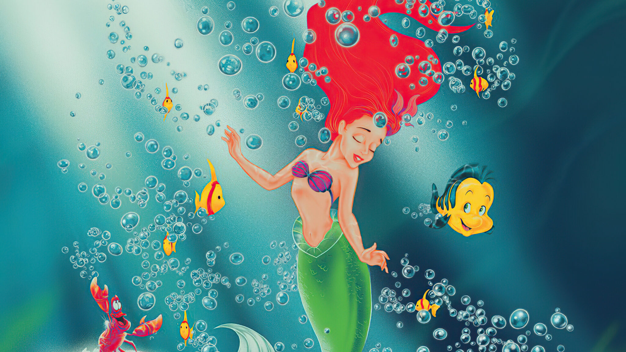 The Little Mermaid Poster 4k