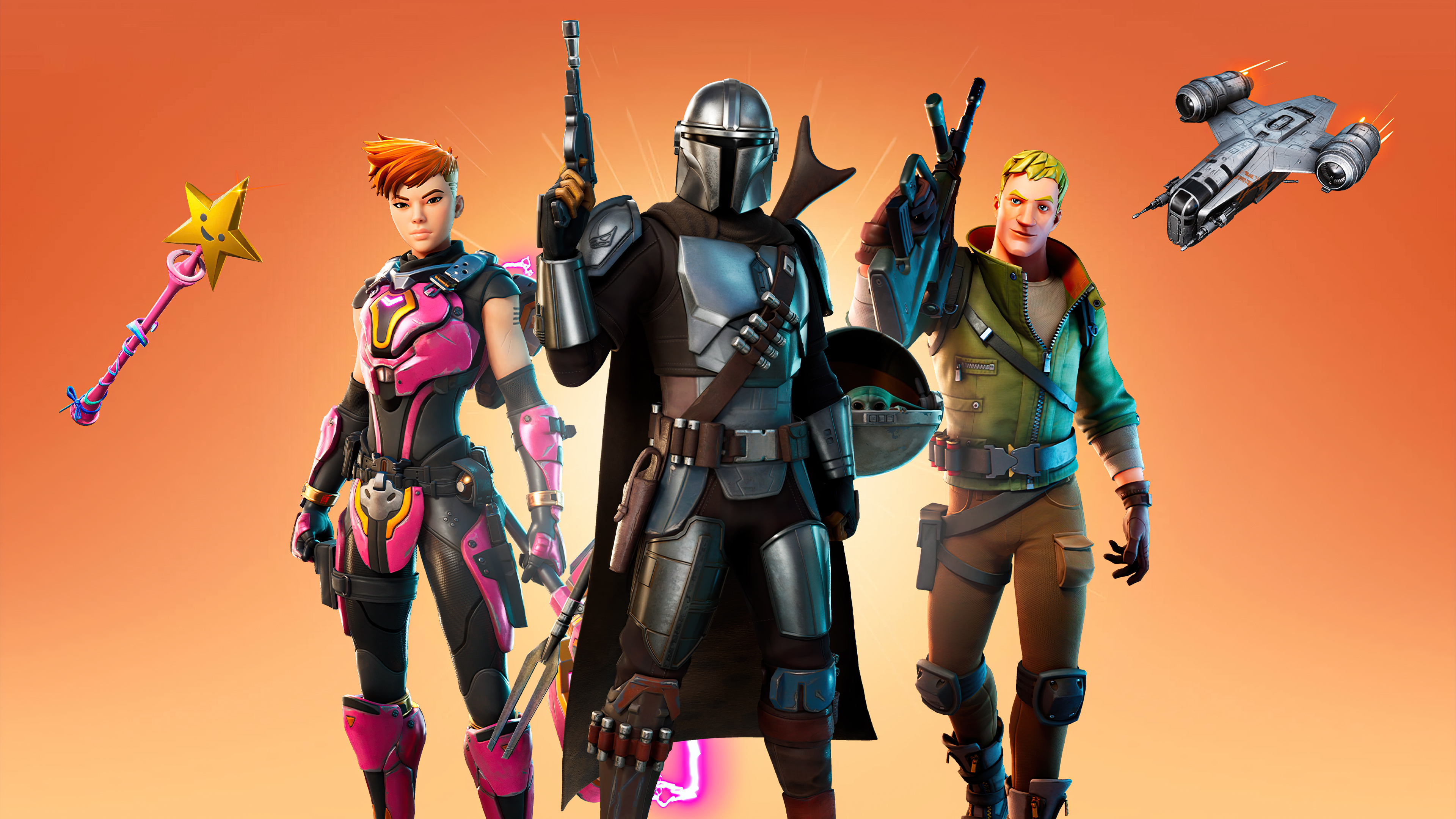 the mandalorian fortnite 4k 1614857188