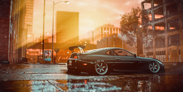 Toyota Supra Need For Speed Game 4k Wallpaper 4K