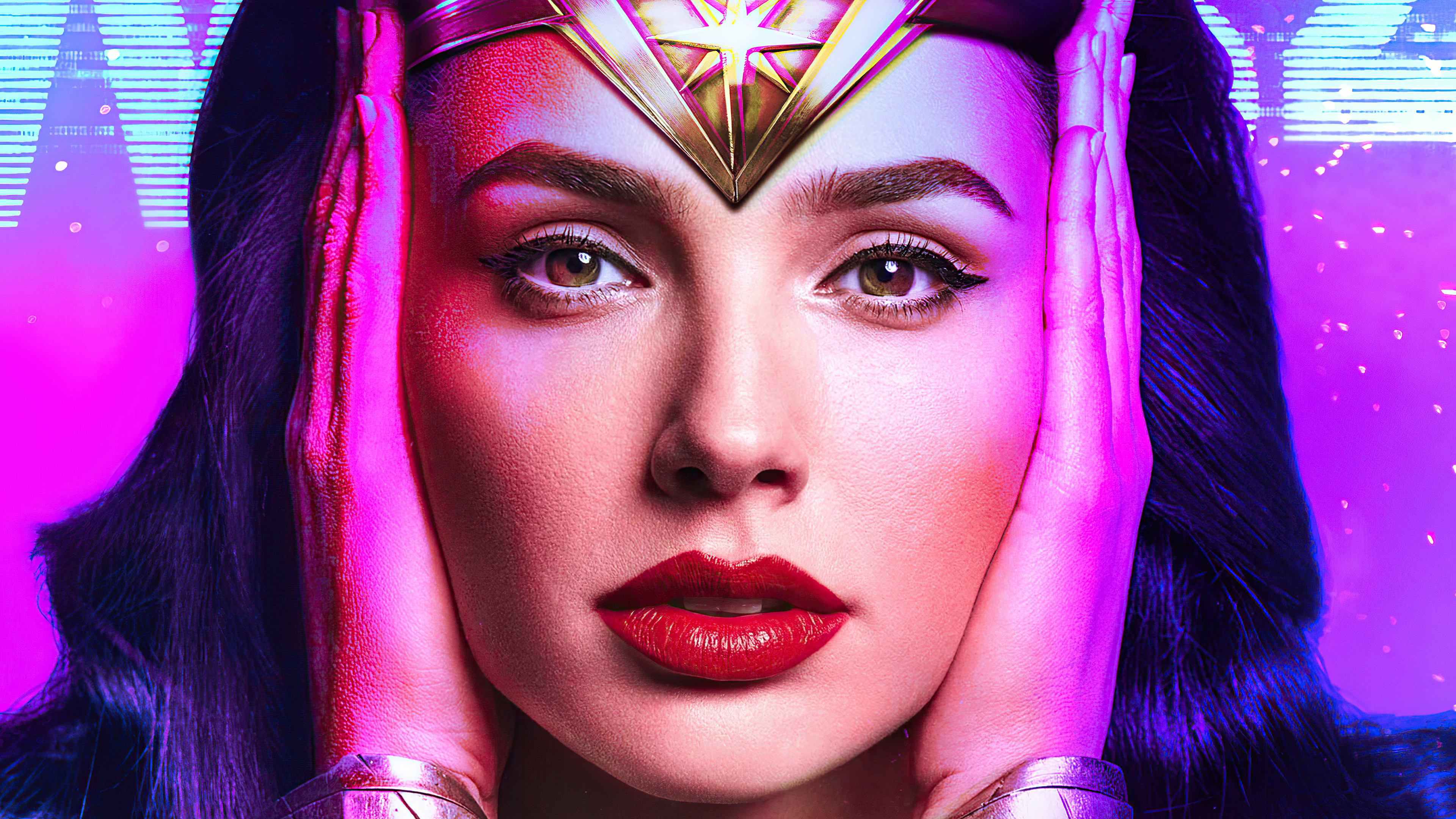 wonder woman 1984 outrun art 4k 1615191453