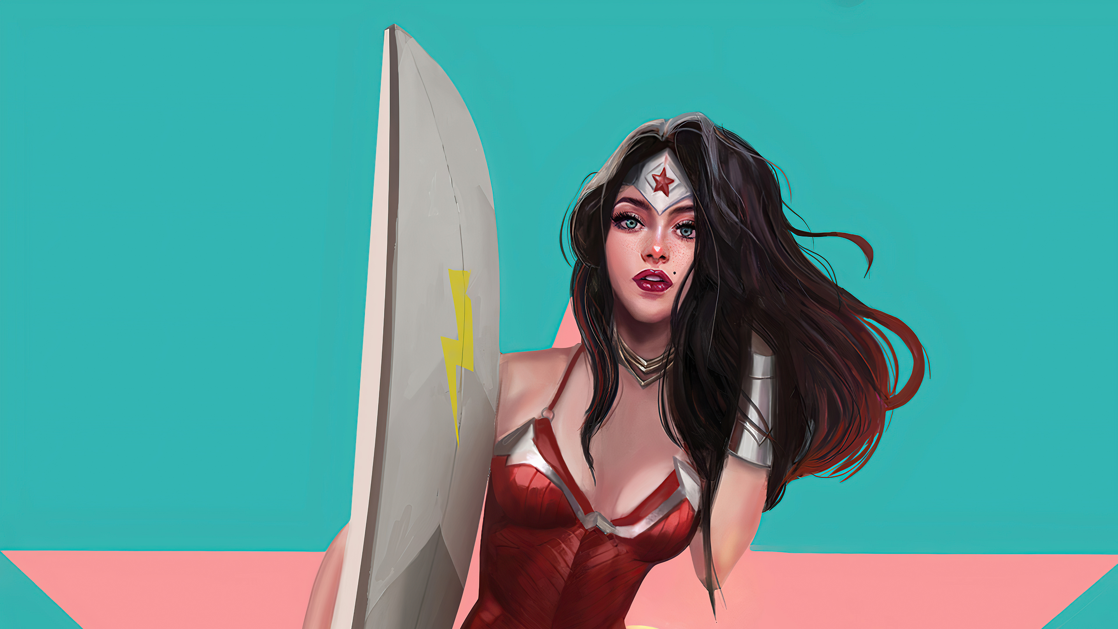 wonder woman for surfing 4k 1616956633