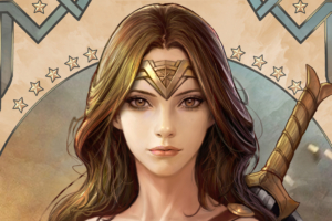 wonder woman hero art 4k 1616955318