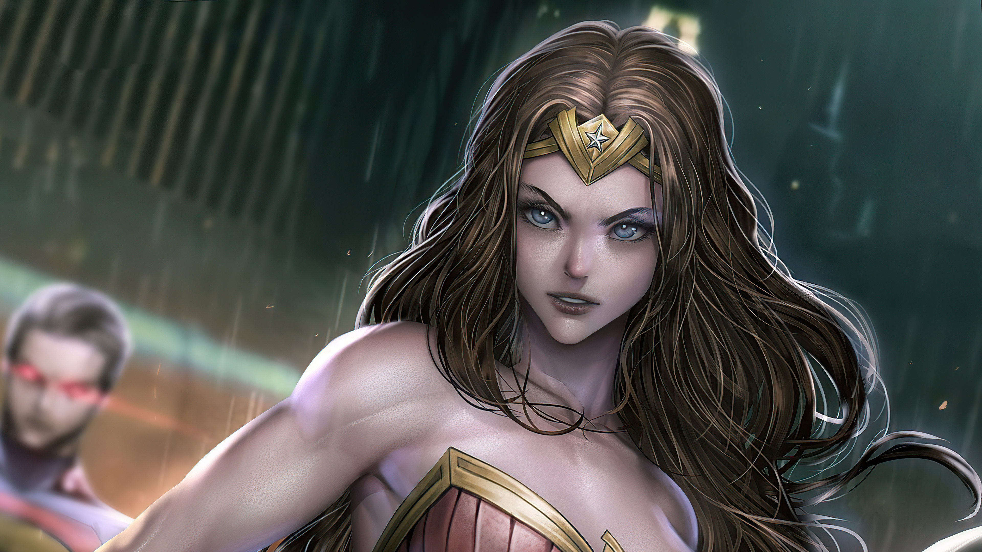 wonder woman trinity fanart 4k 1616954096