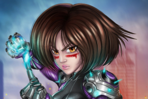 alita battle angel fanart 4k 1618166583