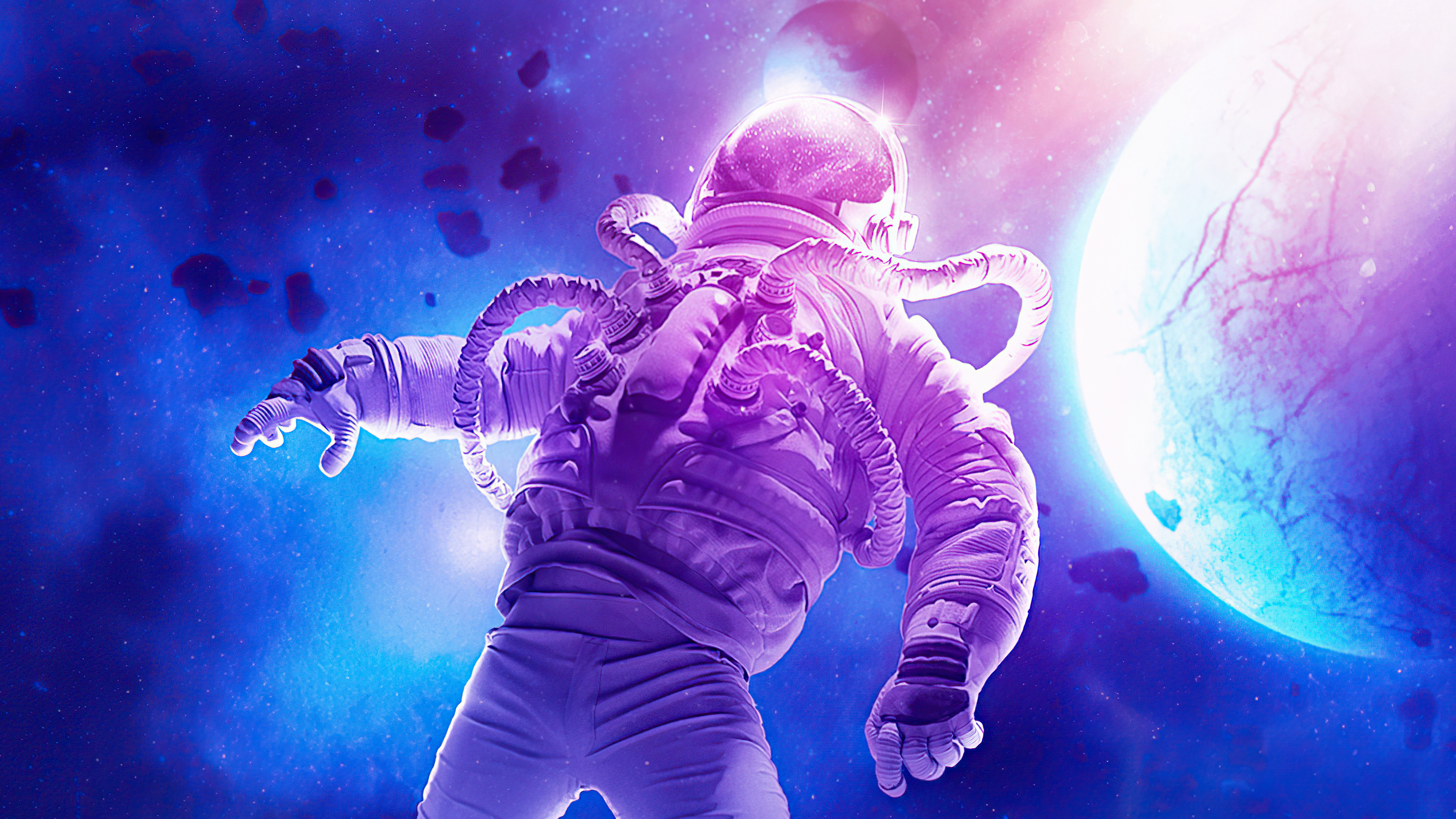 astronaut in another universe 4k 1618127915