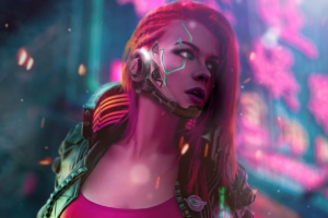 cyberpunk scifi girl 4k 1618133345