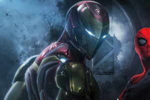 iron man and spider 4k 1619215238