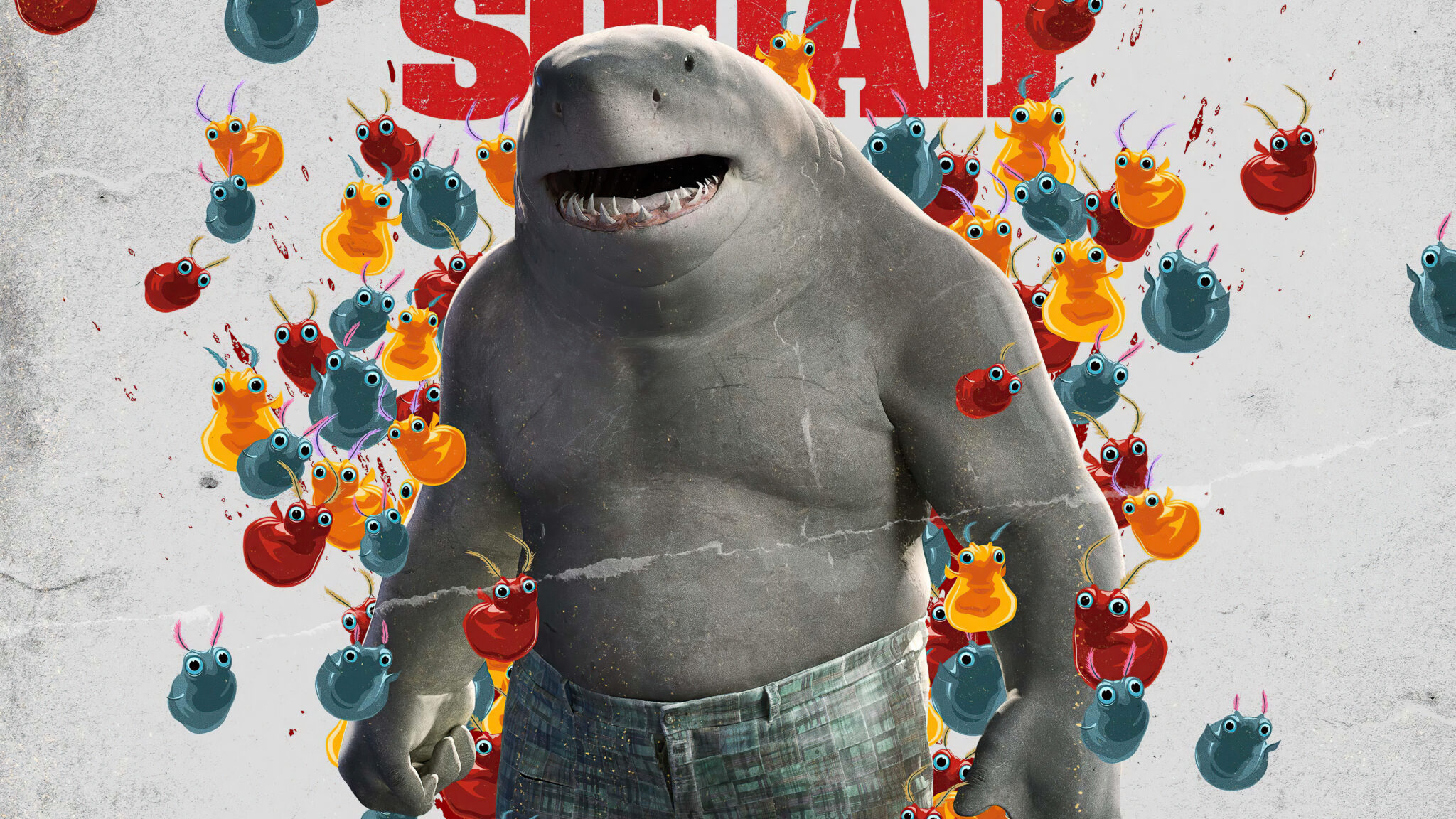 King Shark The Suicide Squad 4k