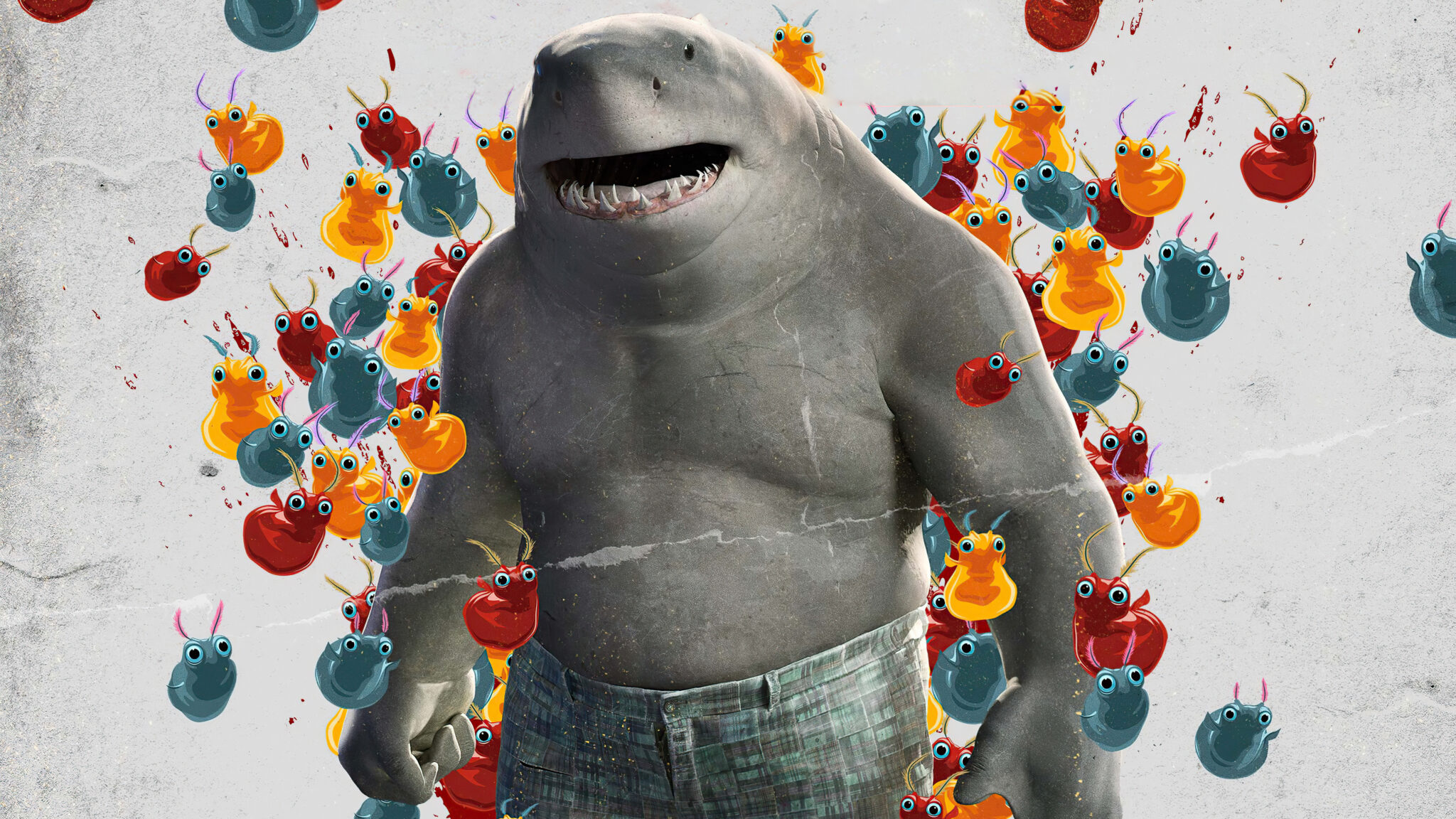 King Shark The Suicide Squad 4k