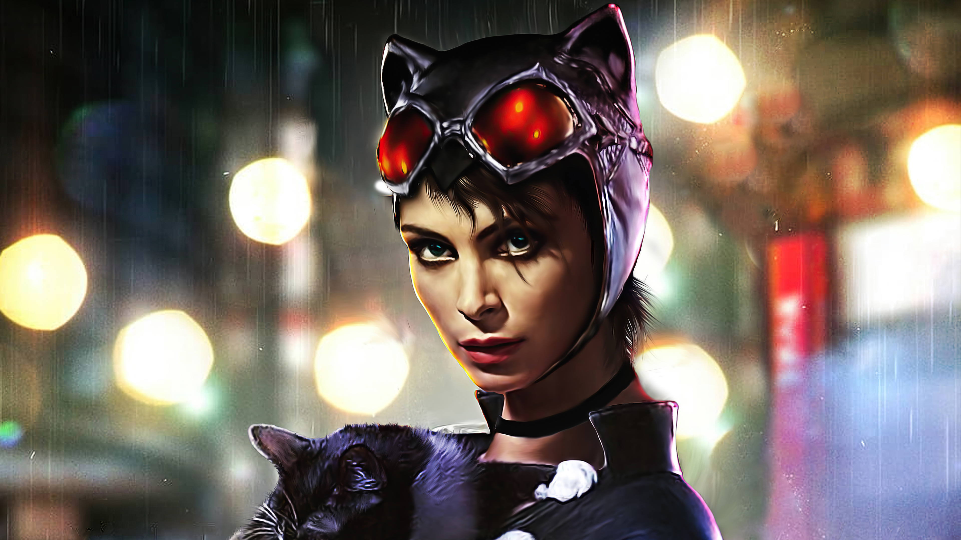 morena baccarin as catwoman 4k 1617446697