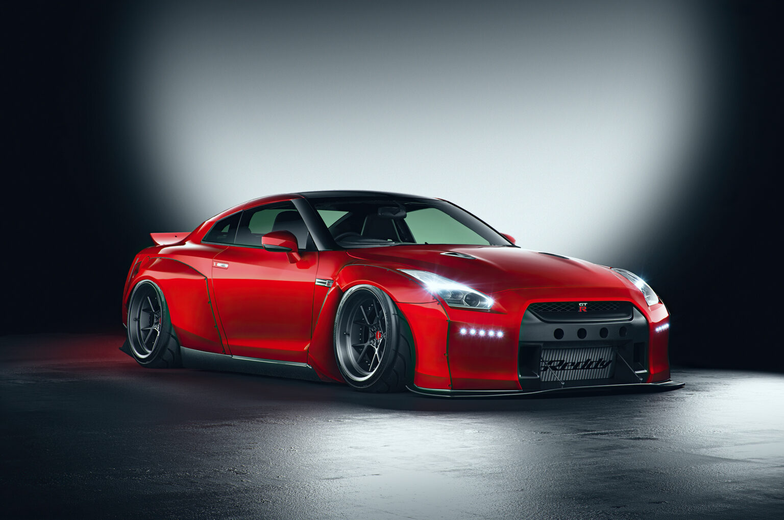 Rocket Bunny Nissan GTR 4k