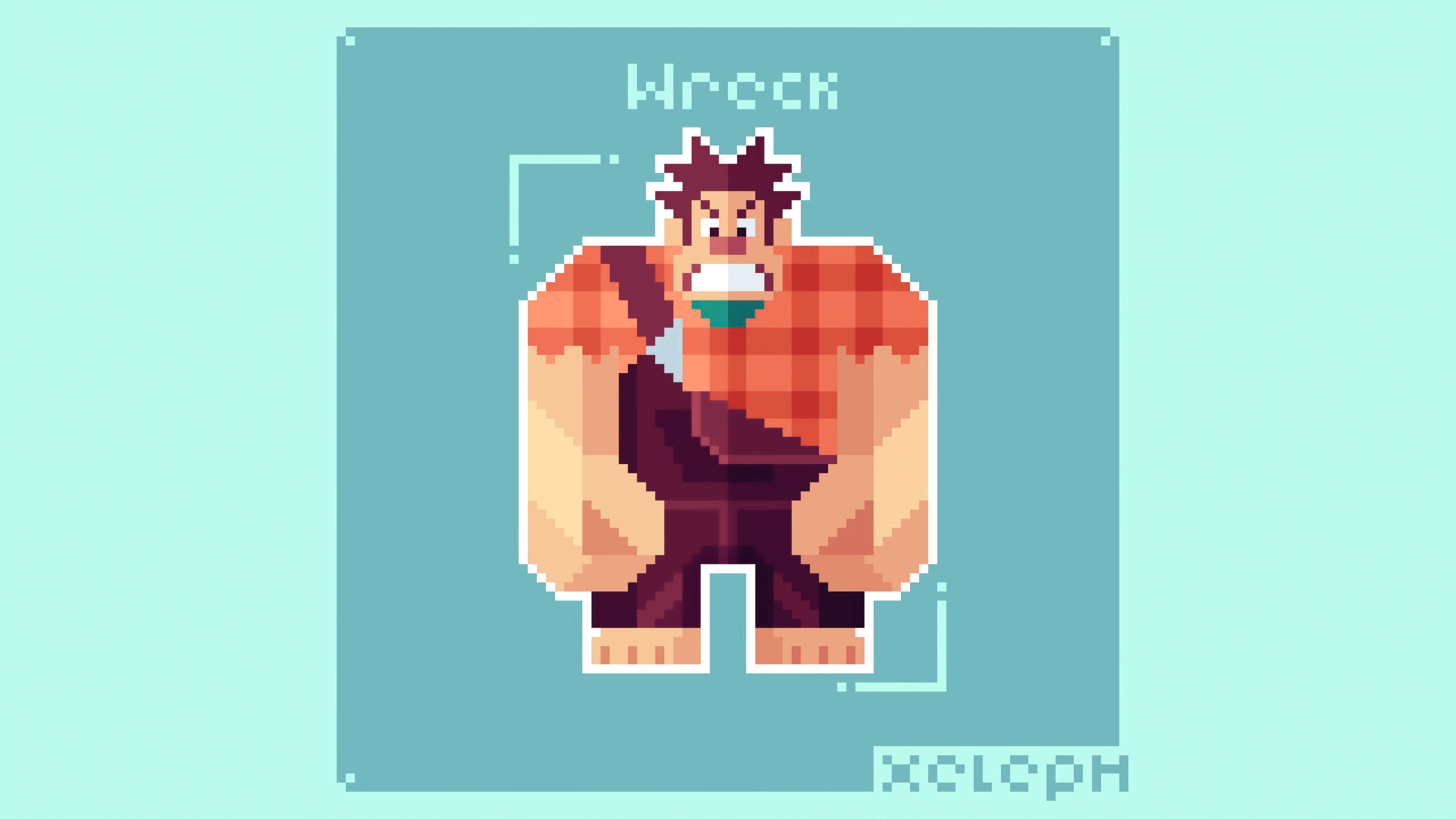 wreck it ralph pixel art 4k 1618166500