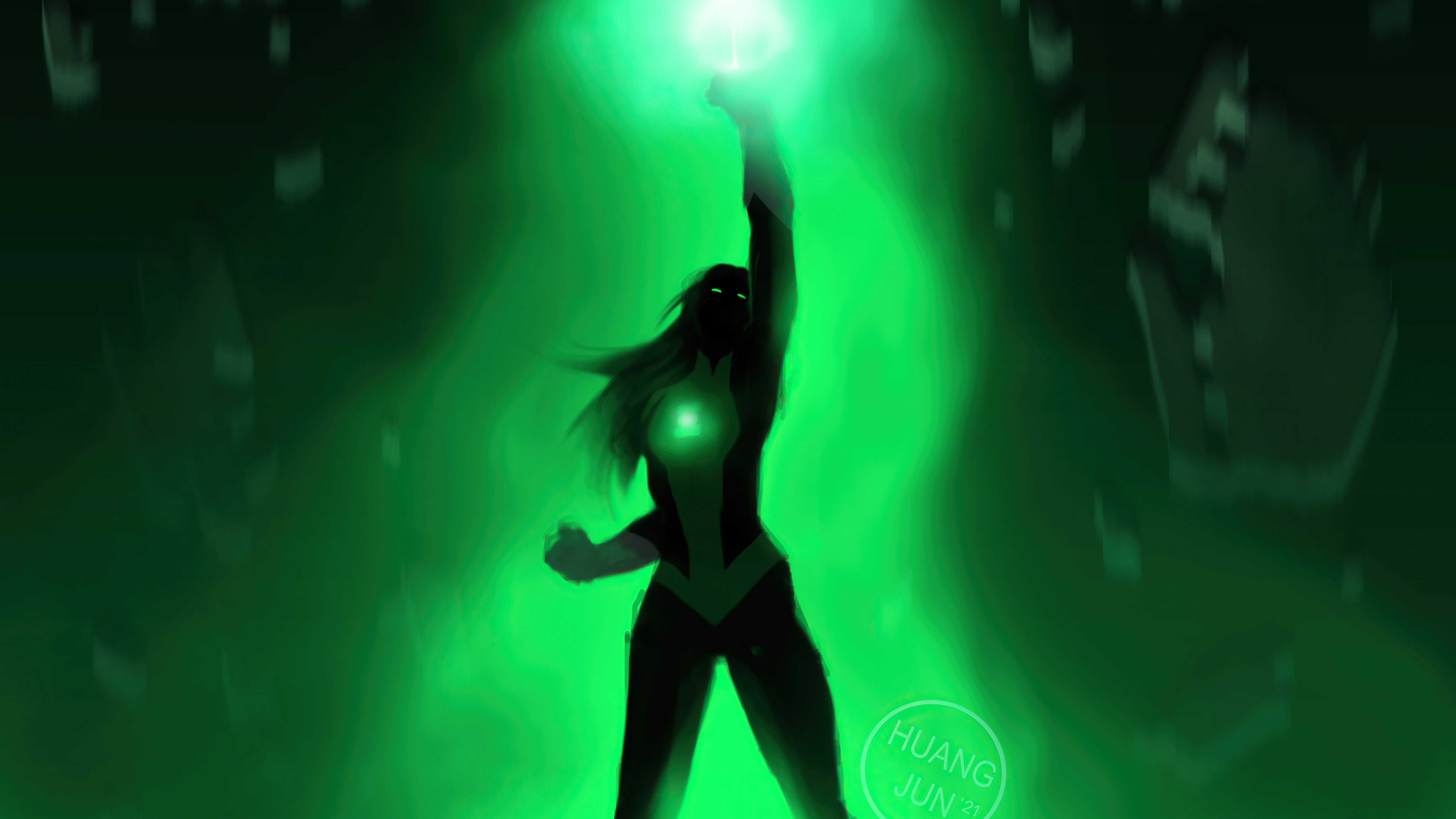 jessica cruz green lantern 4k 1627765658