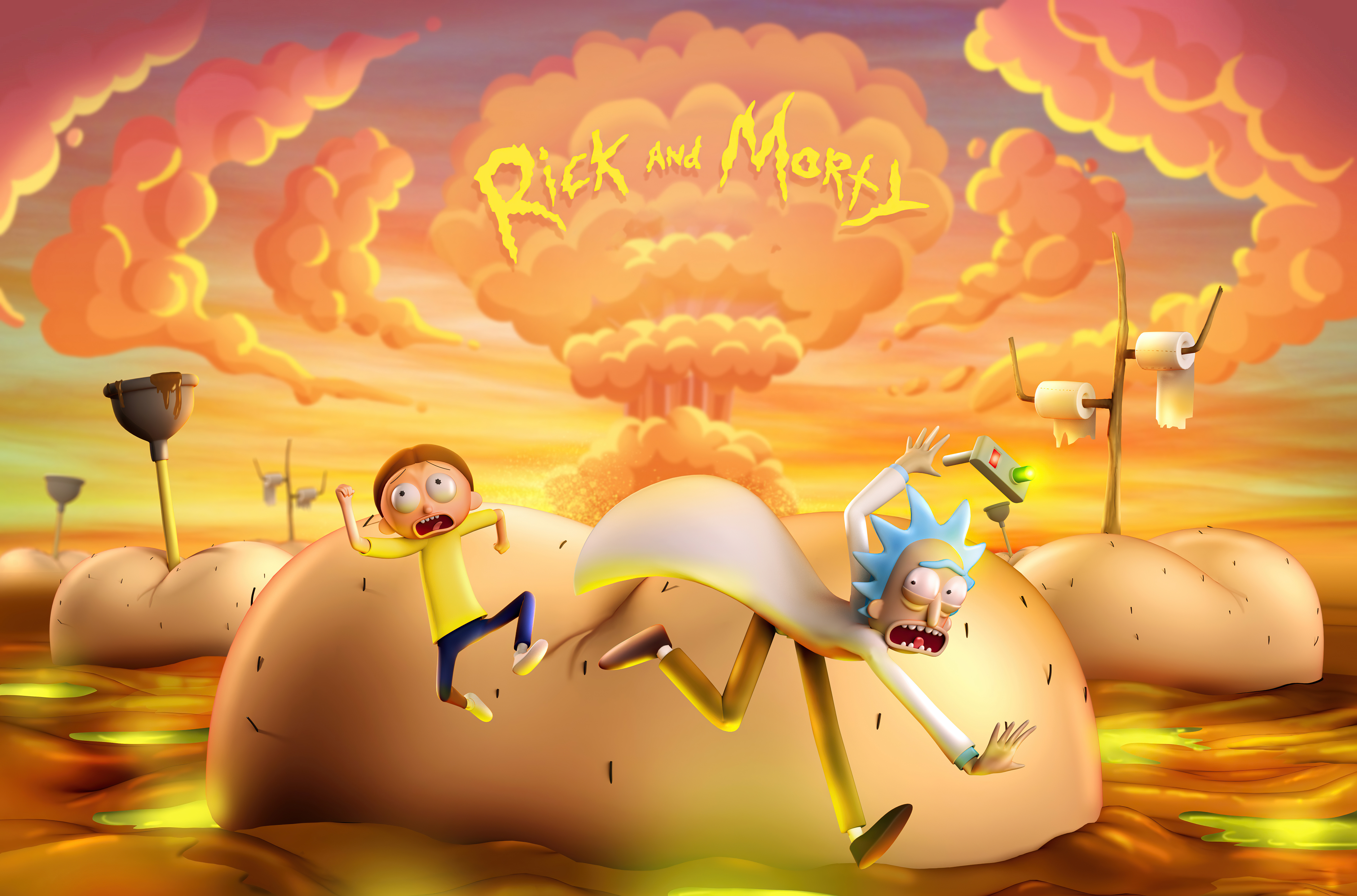 rick and morty adventures 4k 1627765226