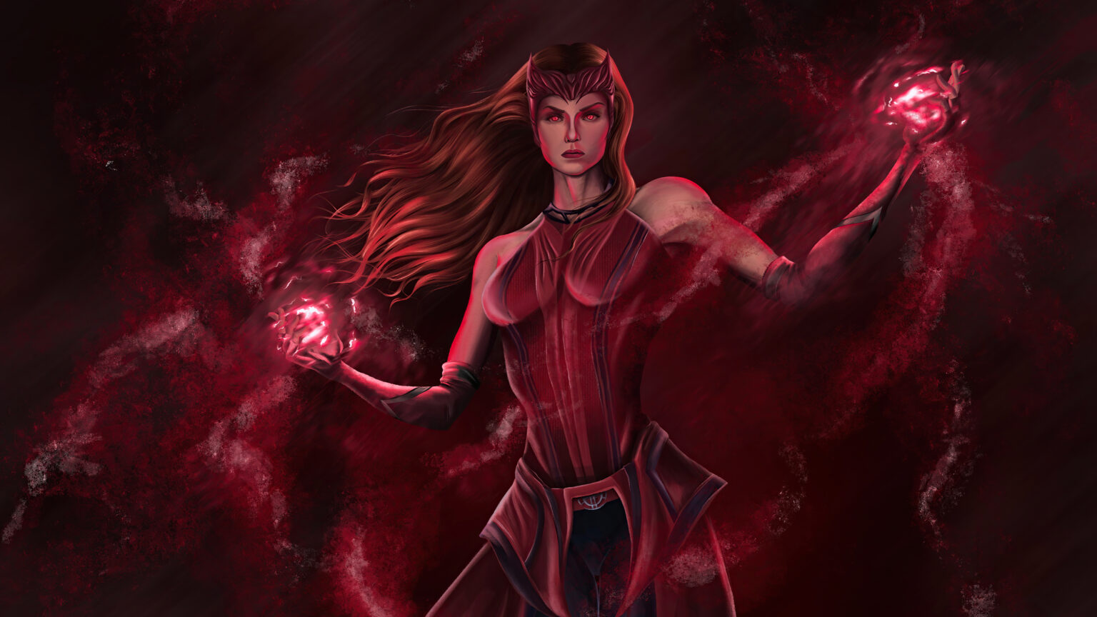 The Scarlet Witch Wanda Maximoff From Marvel 4k