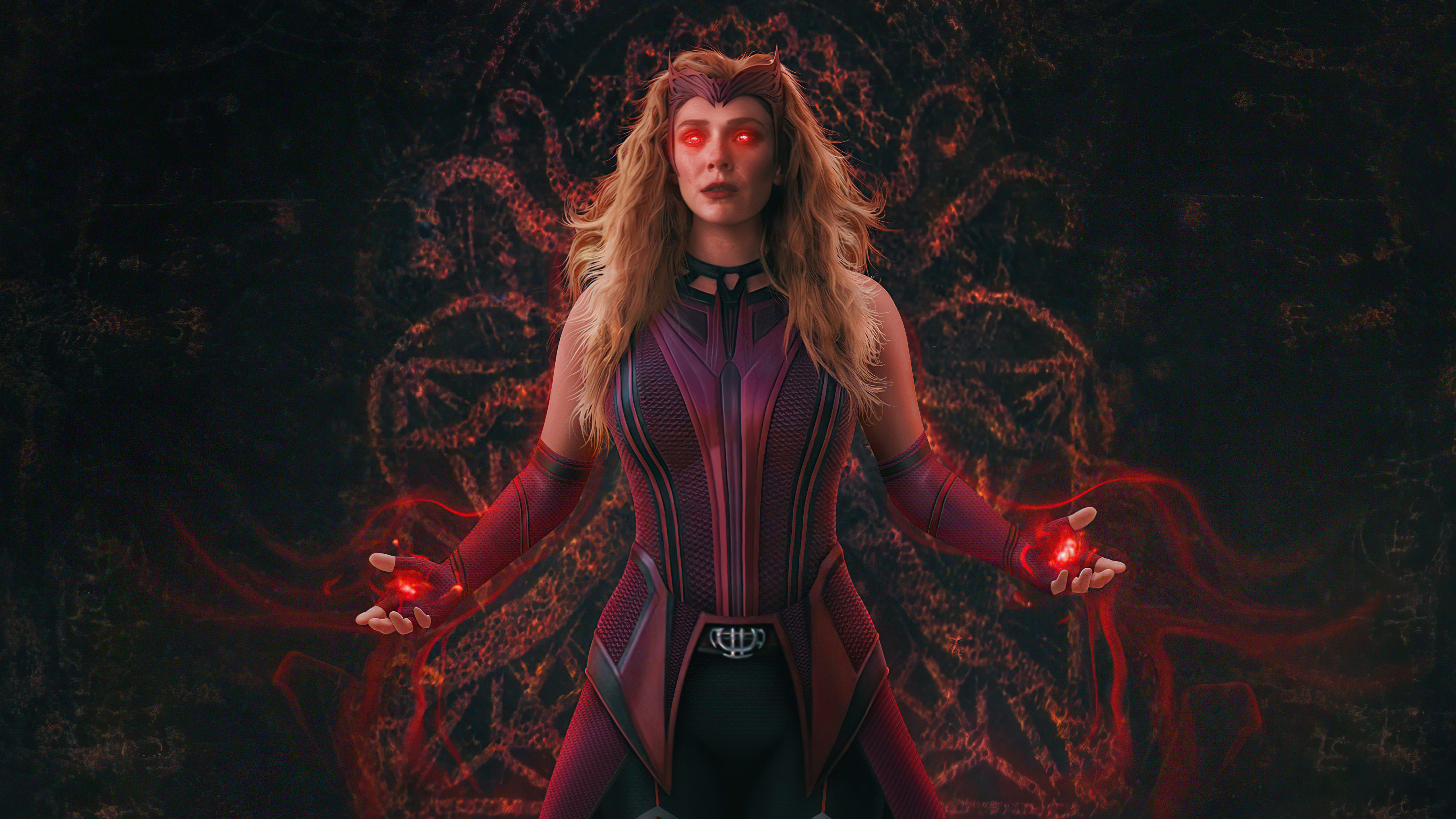 wanda vision scarlet witch 4k 1626910842