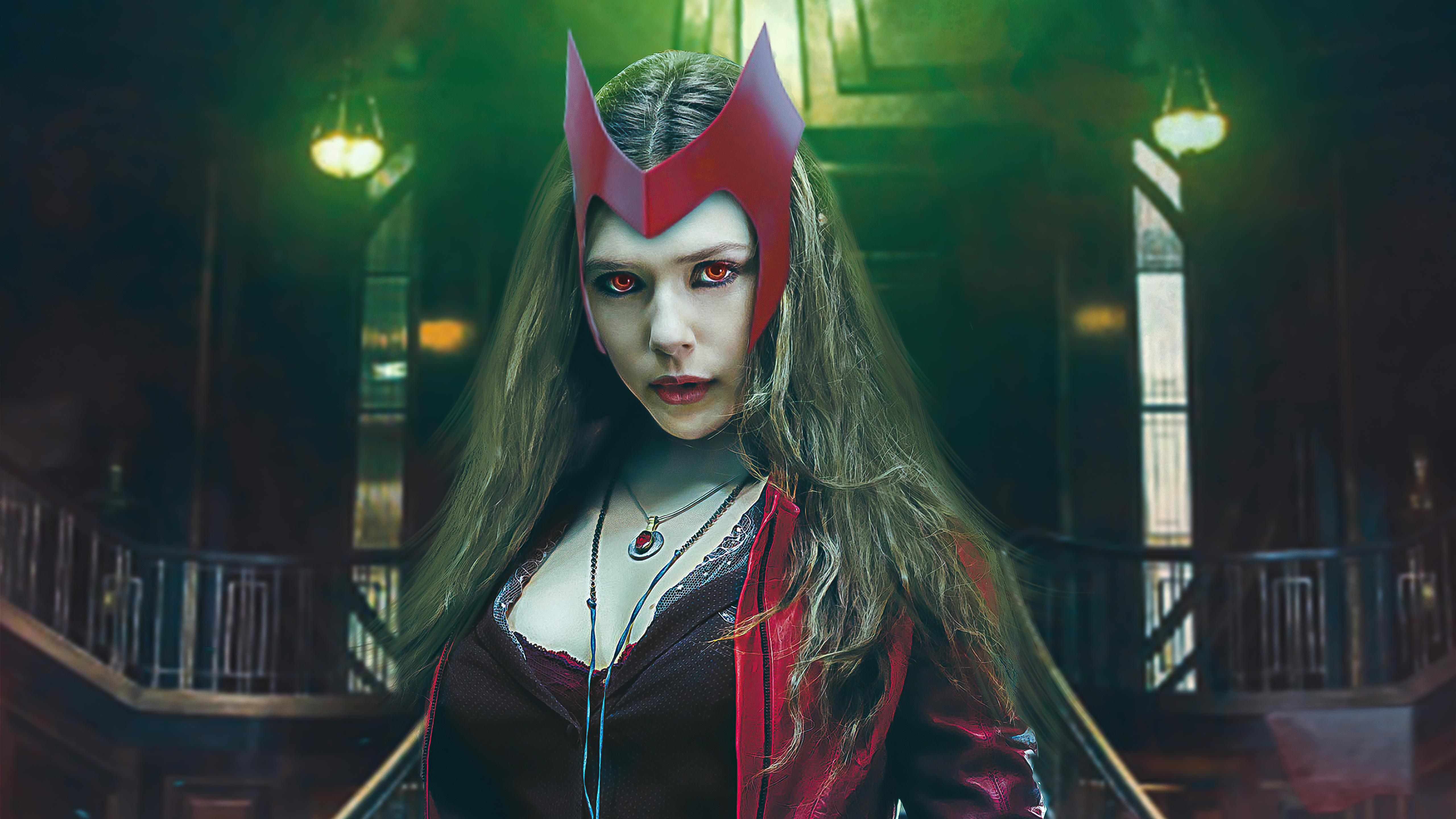 wanda vision scarlet witch tribute 4k 1626910457