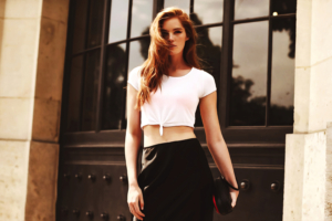 alexina graham model white shirt 4k 1629240340