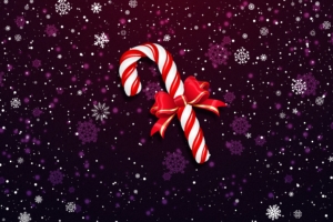 christmas lollipop bowknot 4k 1630066939