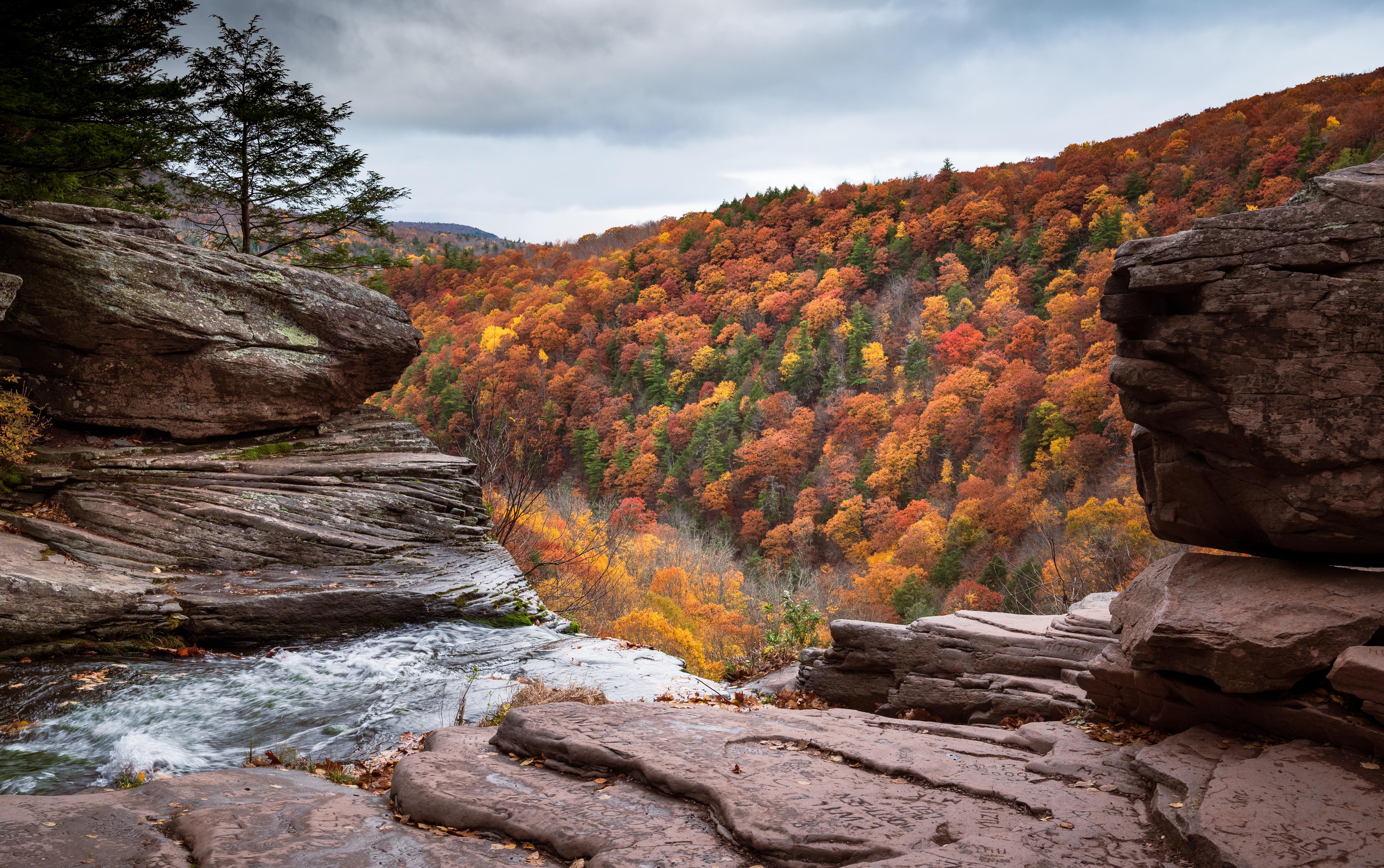 kaaterskill falls 4k 1630068670