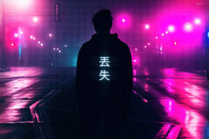 neon light guy 4k 1630606910