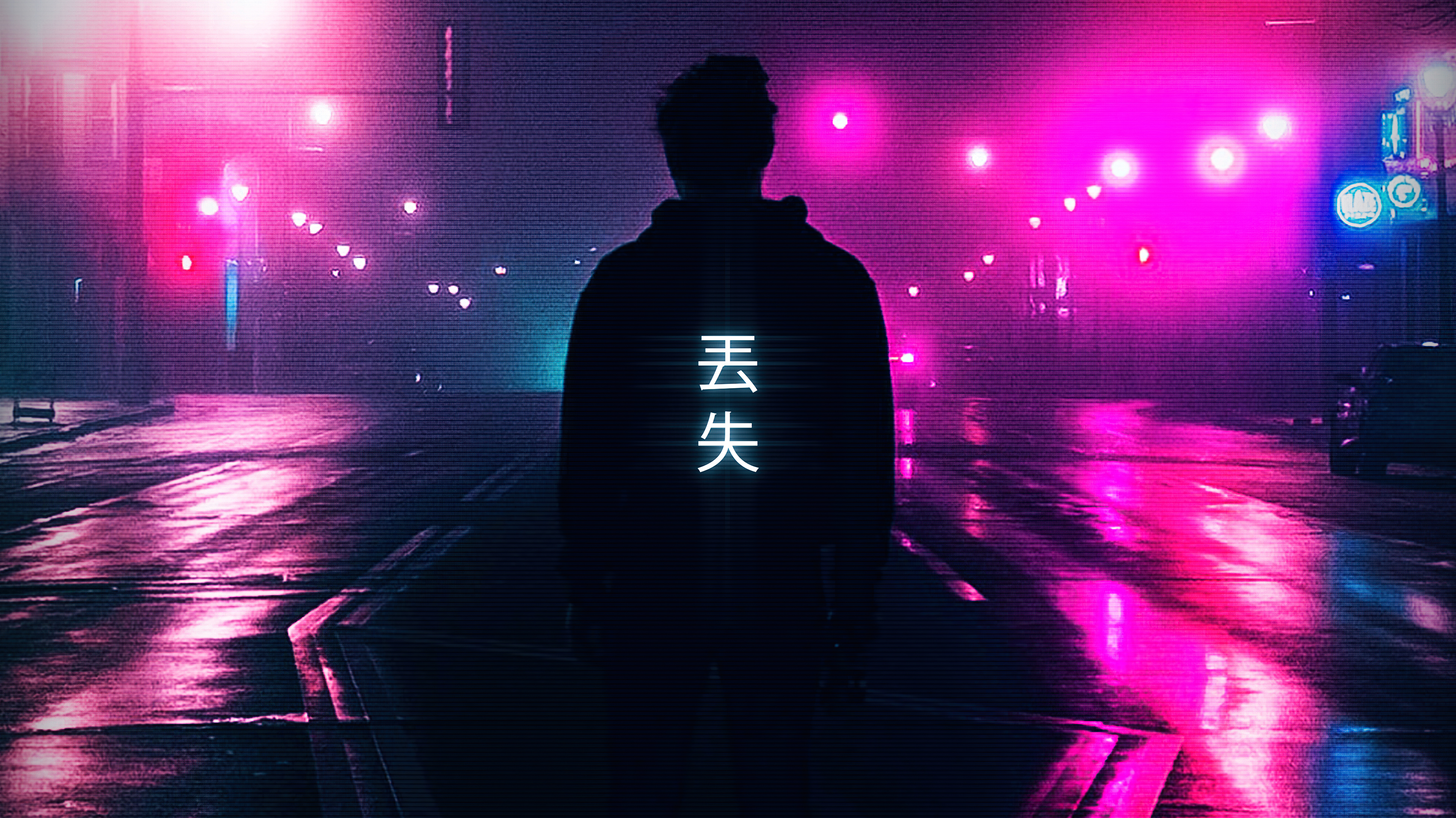 neon light guy 4k 1630606910