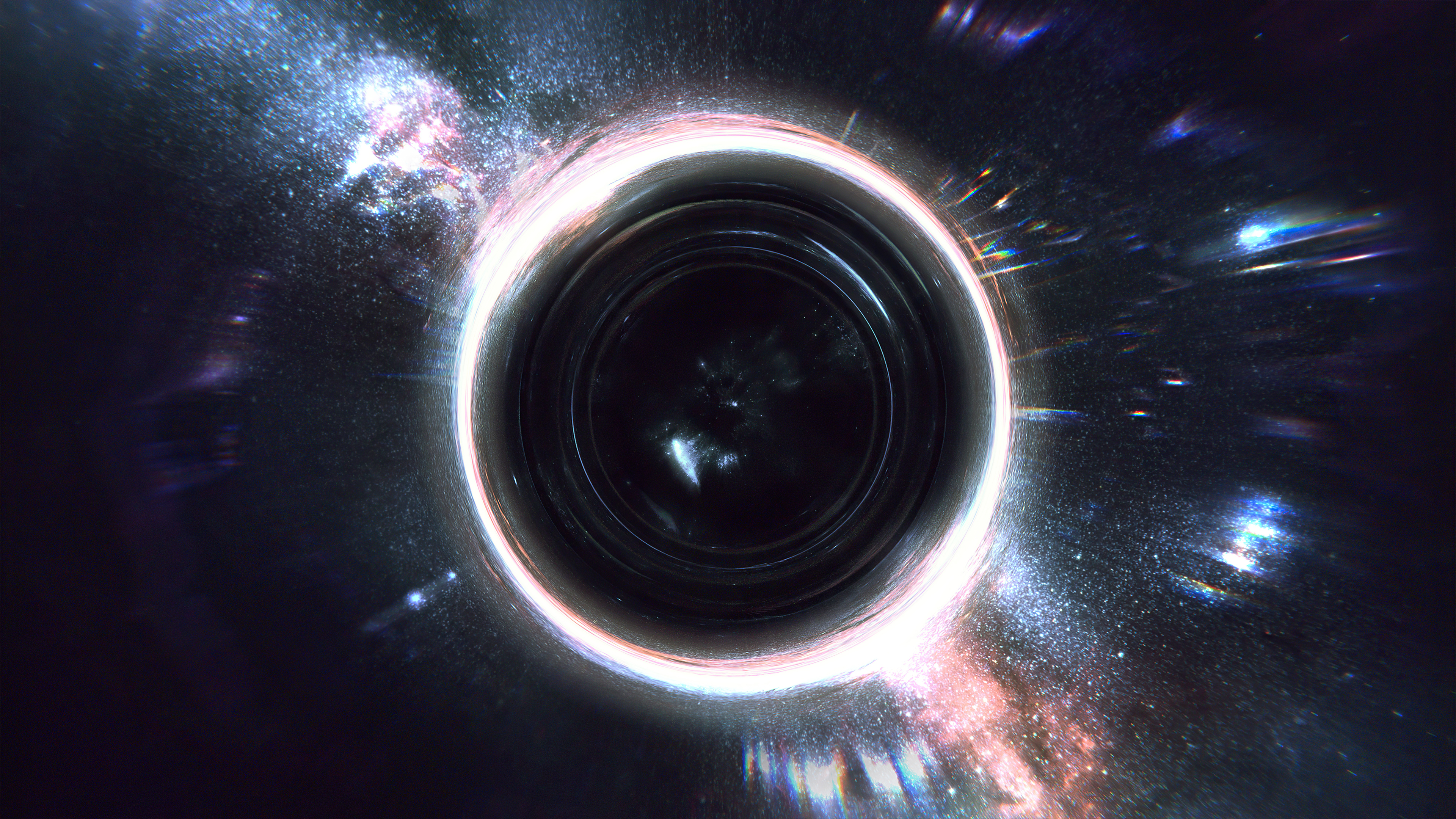 Black Hole Abstract 4k walpapper