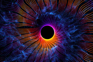 black holes wavy lines abstract 4k 1634162332