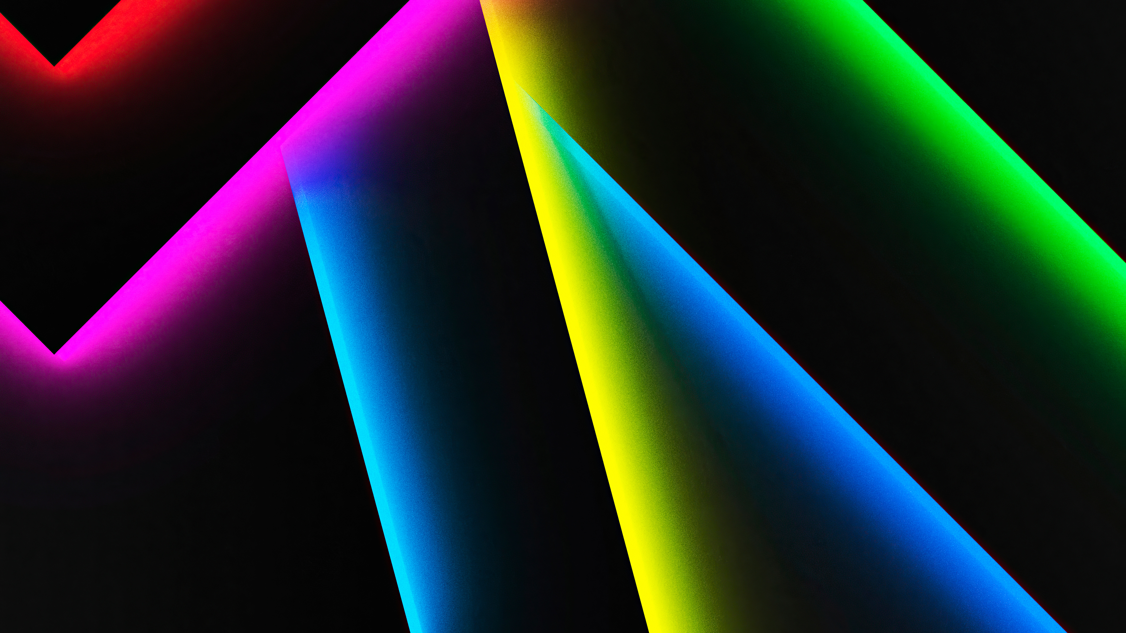 colorful lines shapes shadow 4k 1634163894