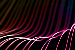 red lines waves abstract 4k 1635105026