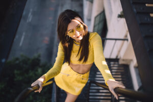 victoria justice fouad yellow dress 4k 1637194774