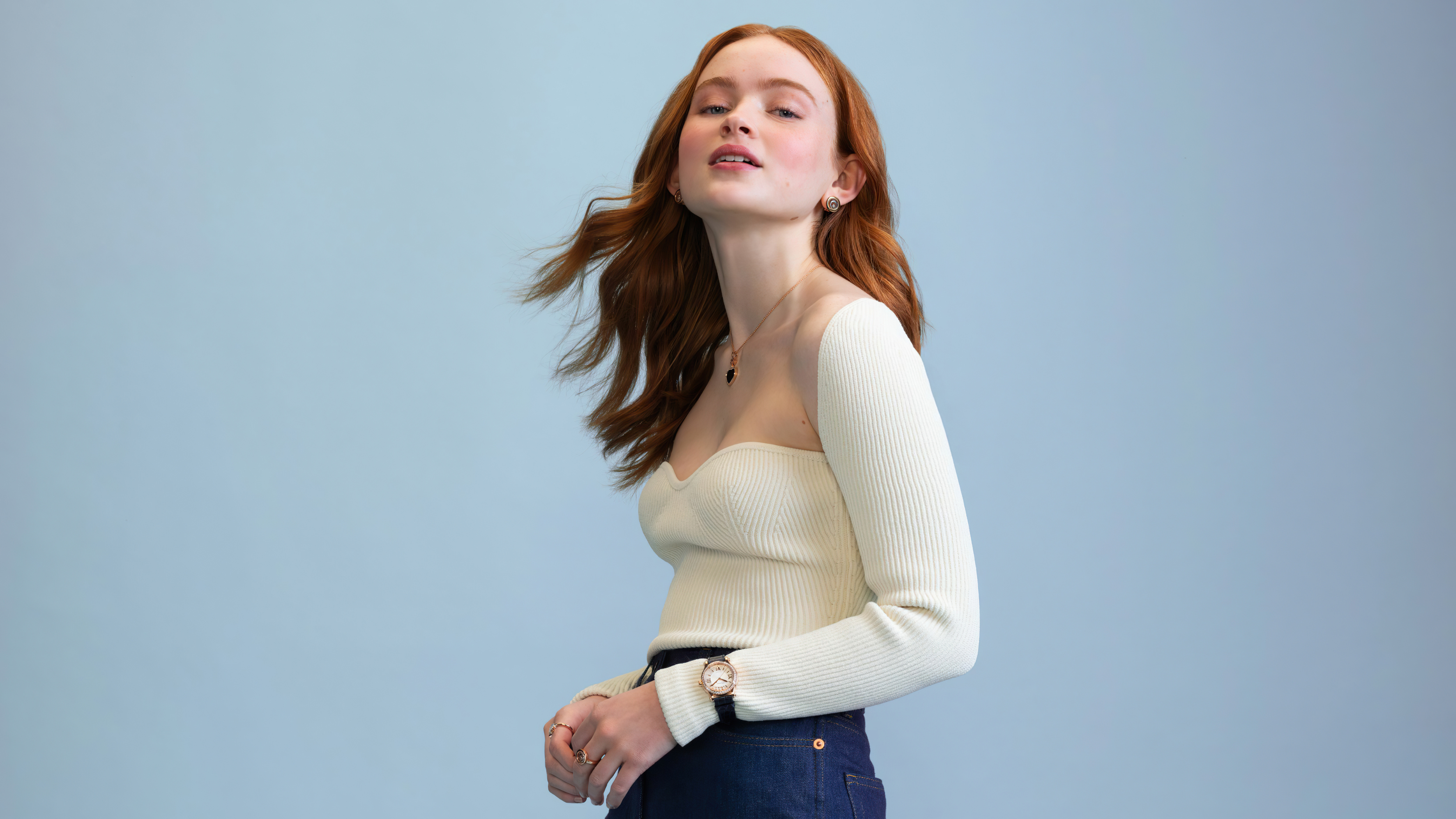 sadie sink chopard happy diamonds campaign 4k 1639230553