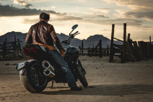 wolverine on motorcyle 4k 1645750553