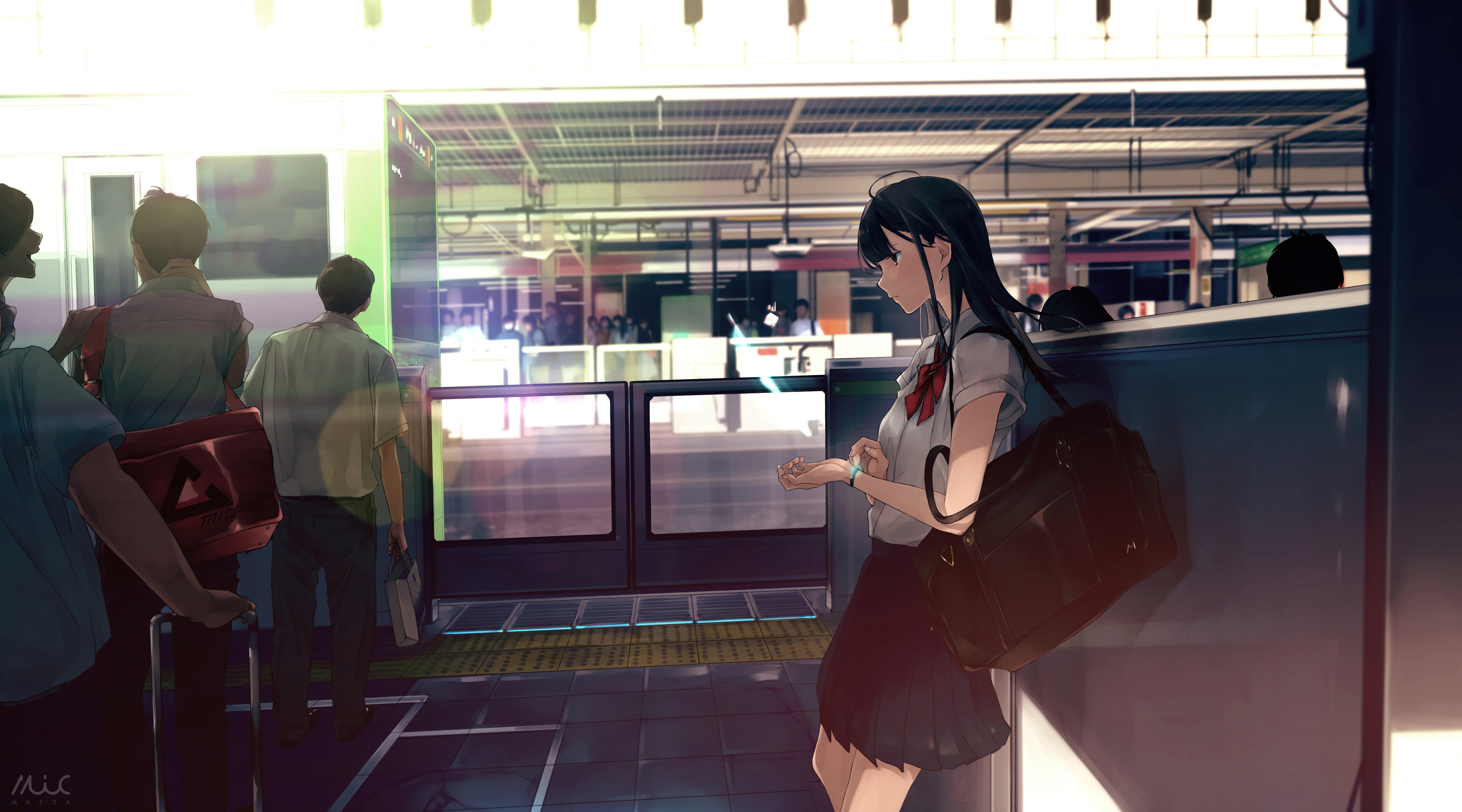 anime girl after school 4k 1653330166