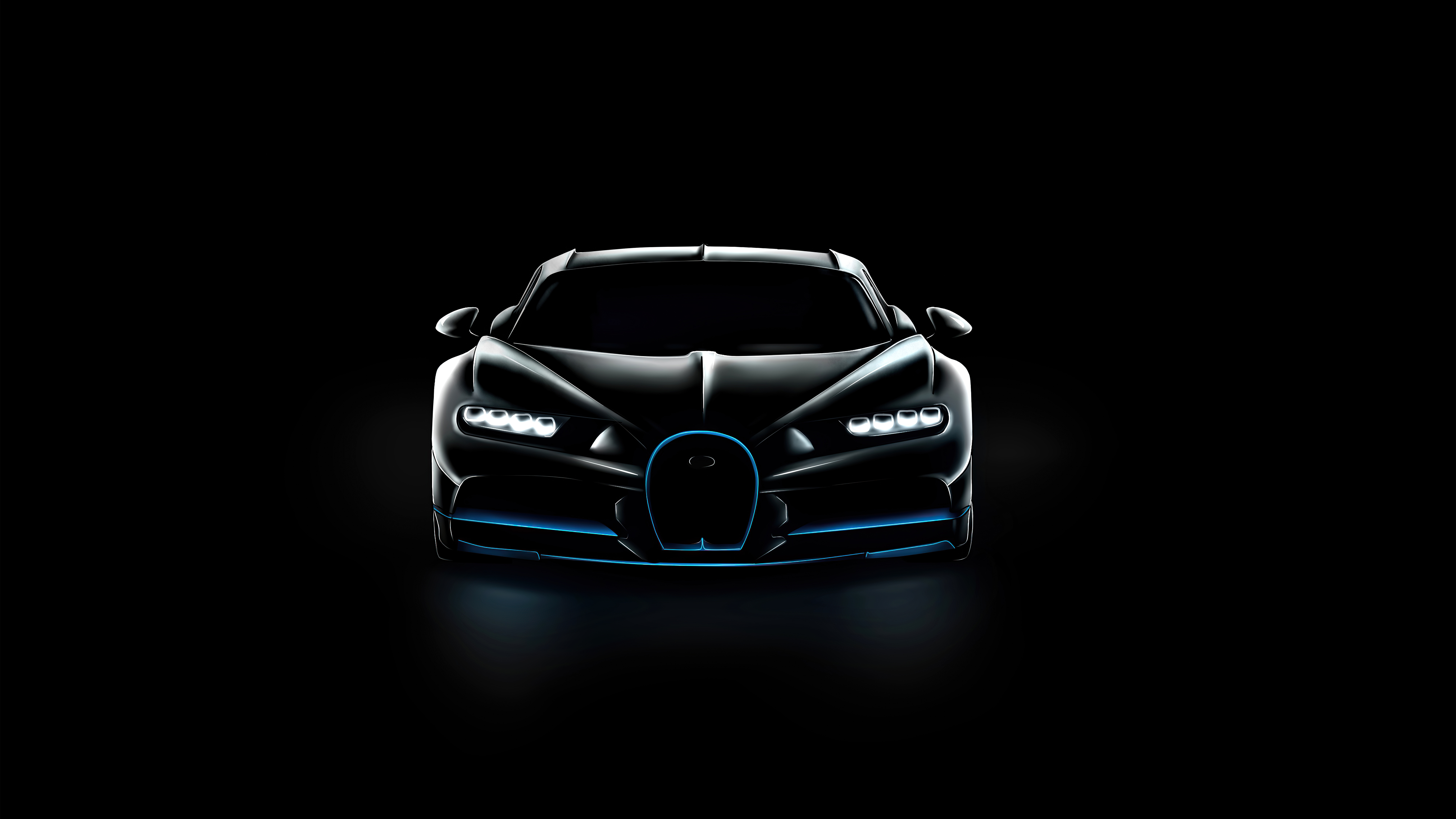 Bugatti Chiron Vision Oled 4k walpapper