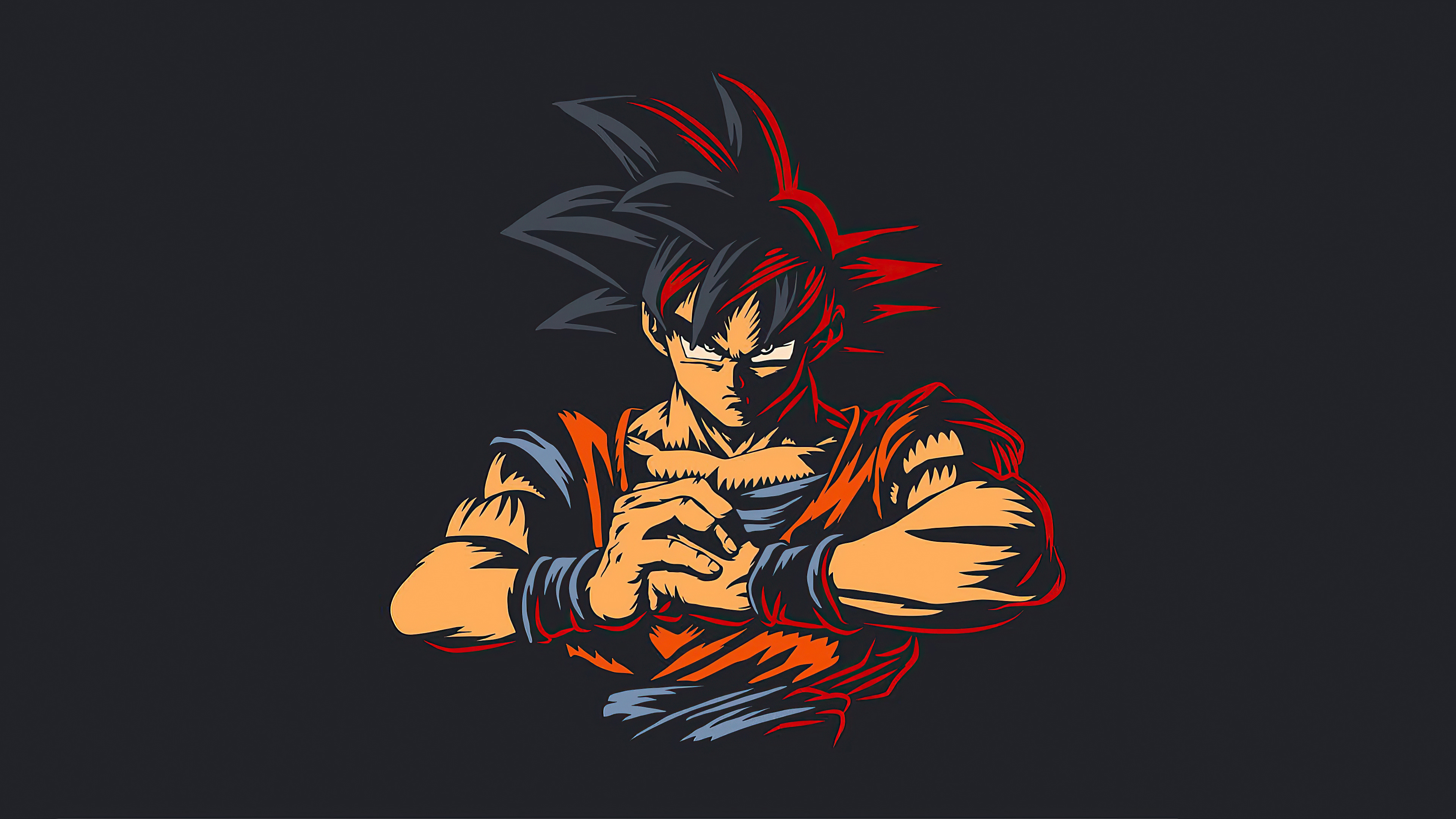 Goku Gets Angry in 4K. 3 Different Styles! 4K PC Wallpapers :  r/DragonballLegends
