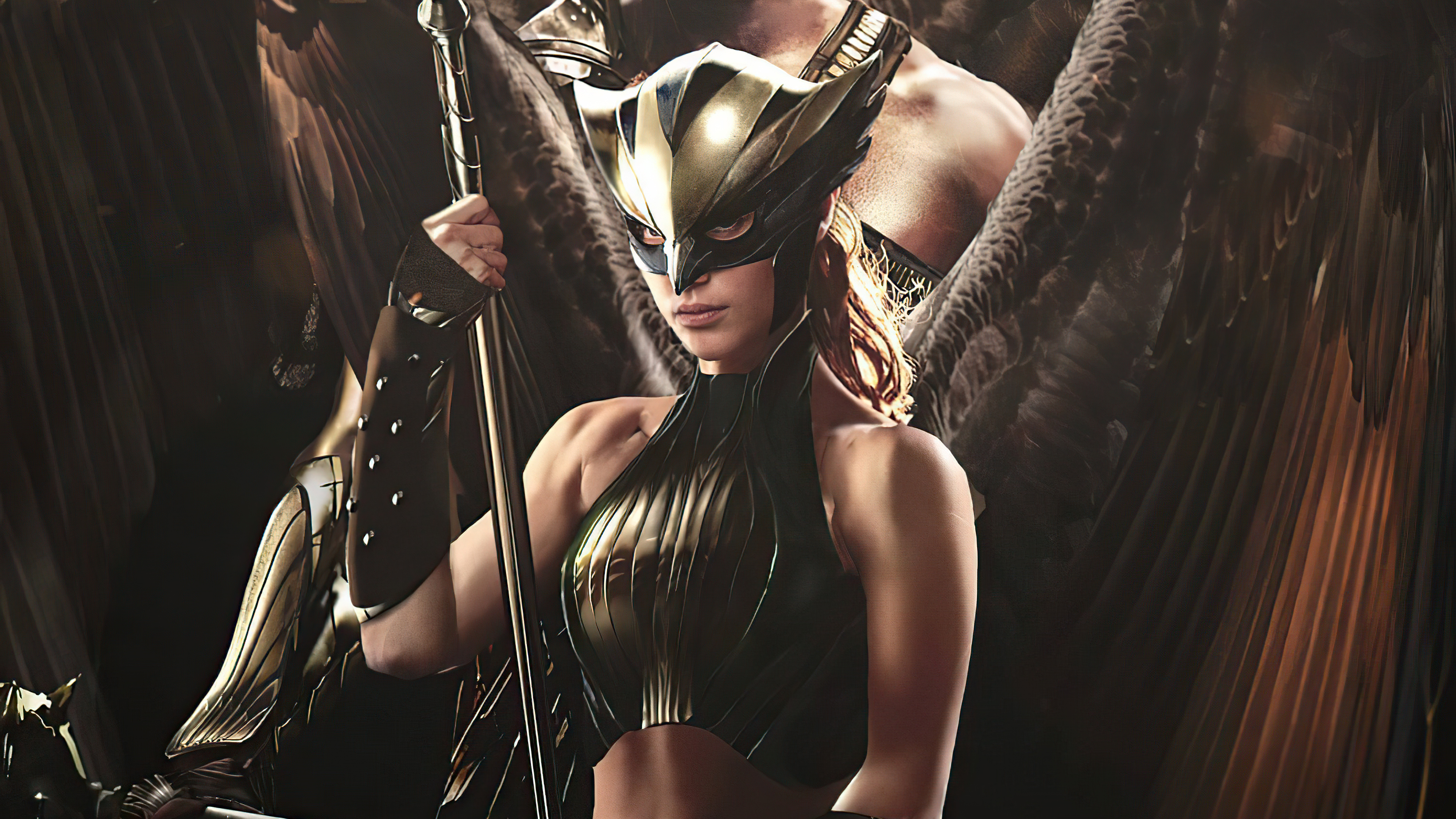 hawkman and hawkgirl 4k 1660487754