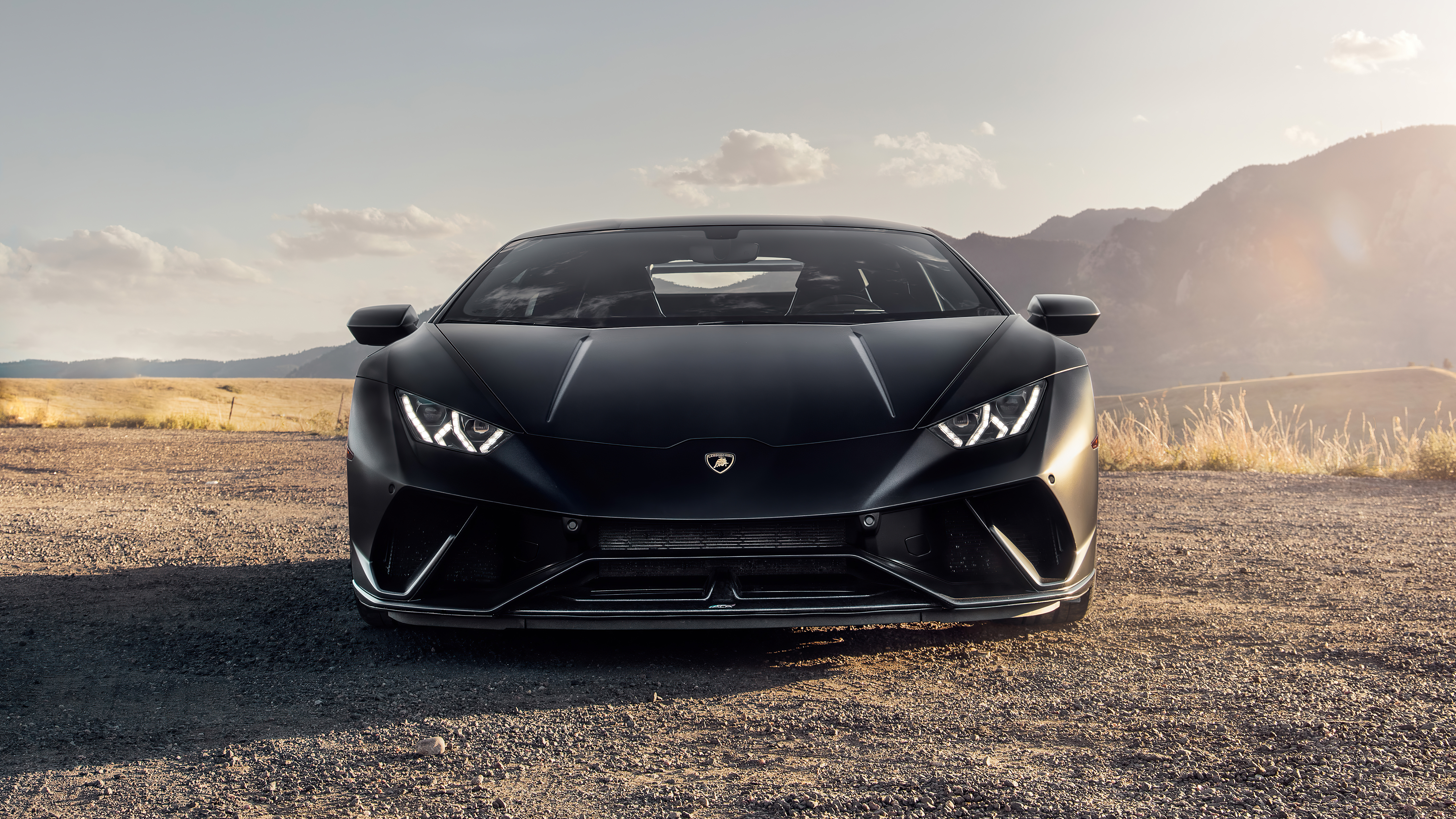 lamborghini huracan performante front view 4k 1660678430