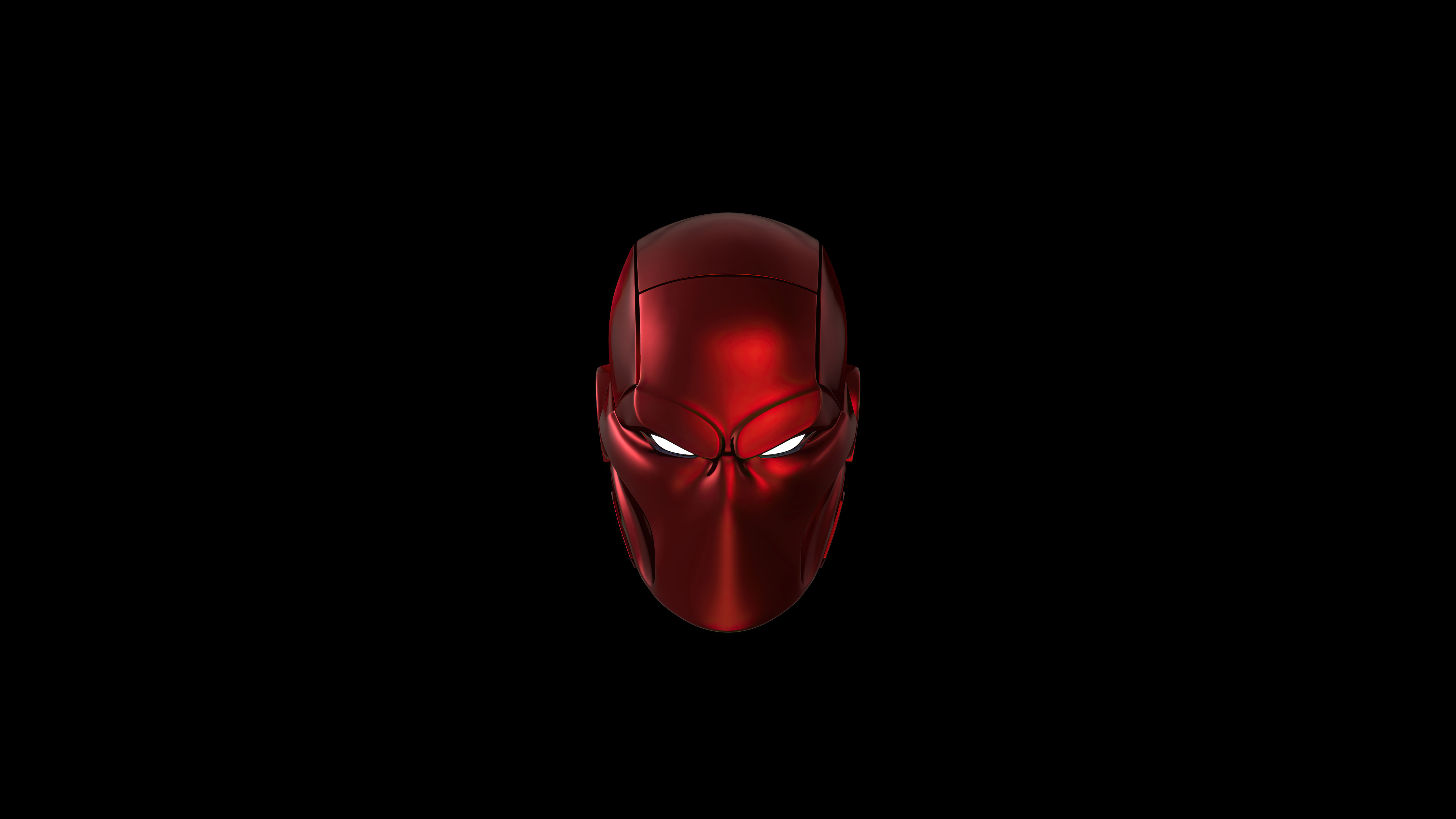 red hood mask minimal 4k 1660480237