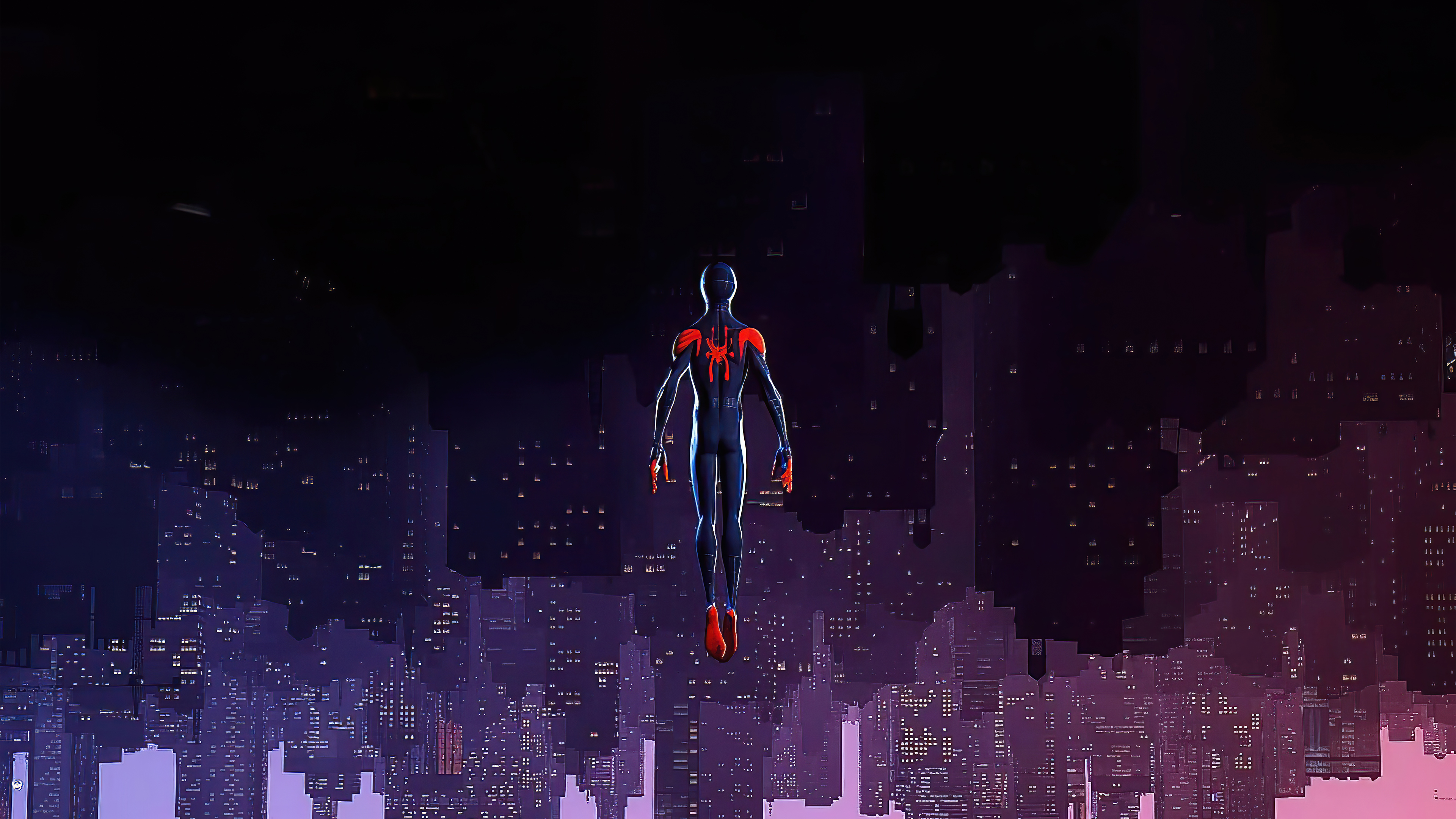 spider man jumping from heights 4k 1660480235