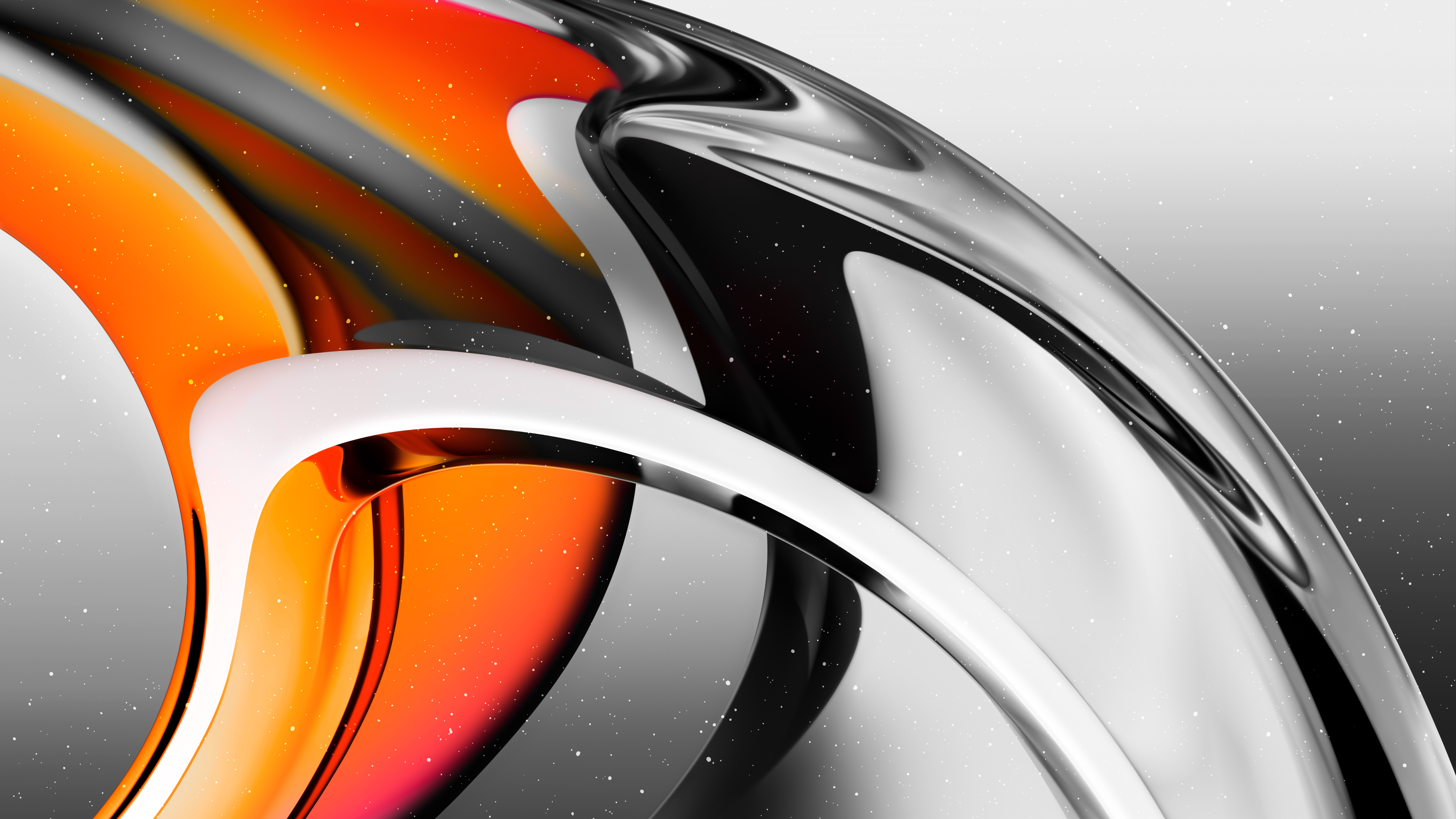 glass transparent orange design abstract 4k 1669803186