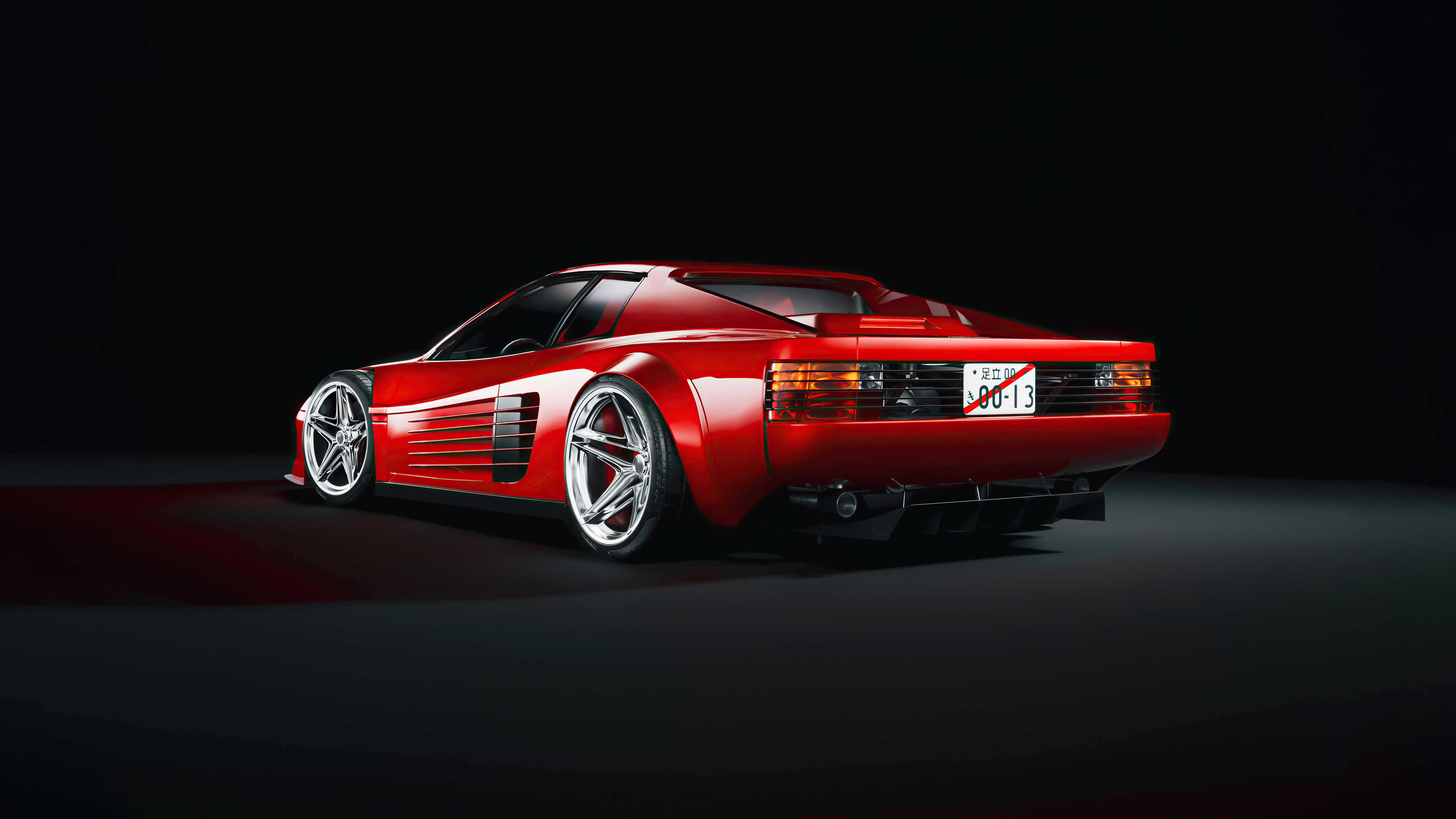 ferrari testarossa 1984 rear 4k 1669944425