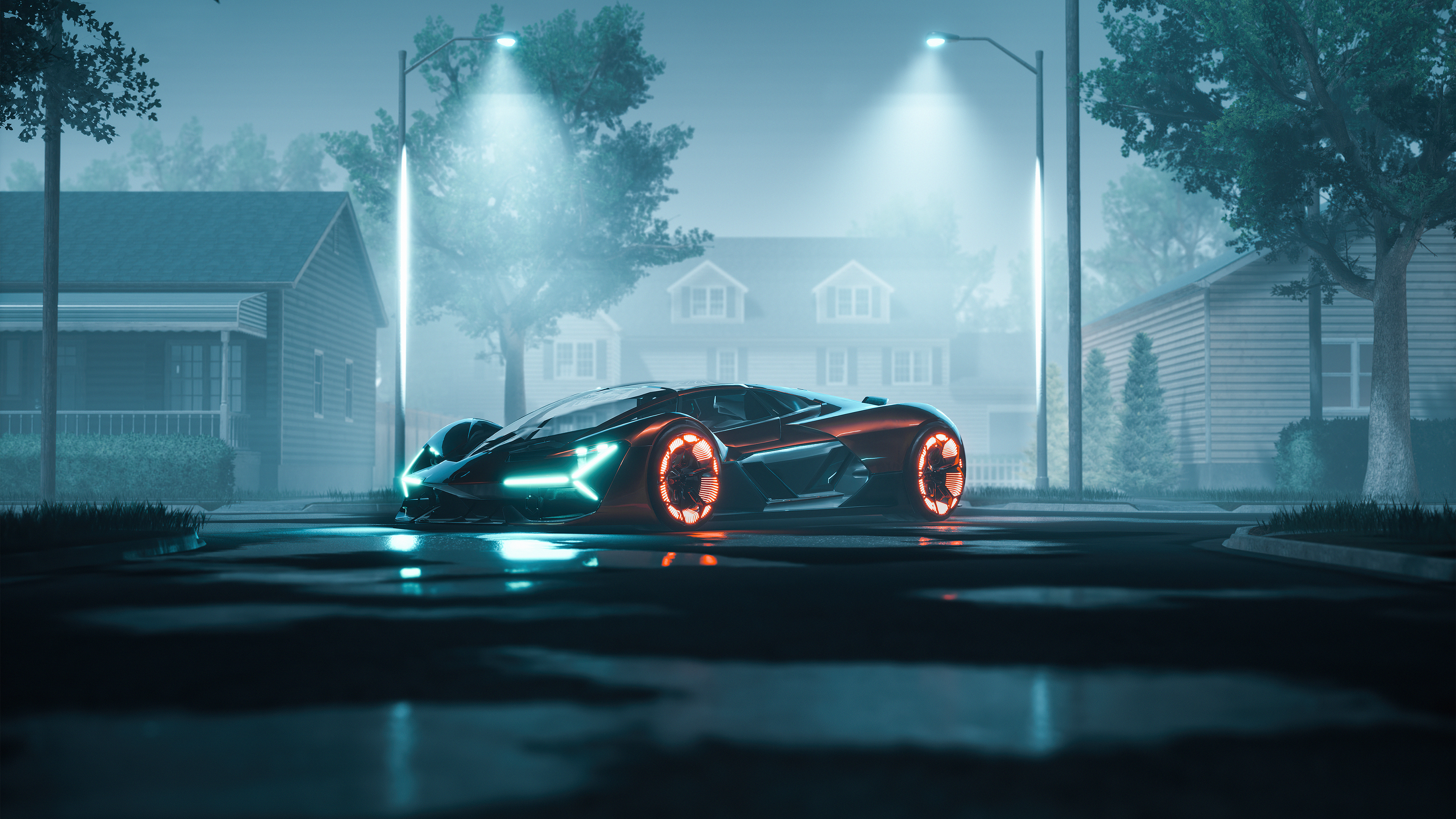 lamborghini terzo millennio concept art 4k 1669944265