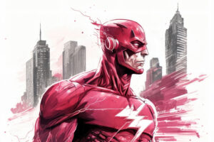 the flash comic sketch art 4k 1683838899