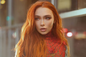 spider girl cosplay 4k 1690559806