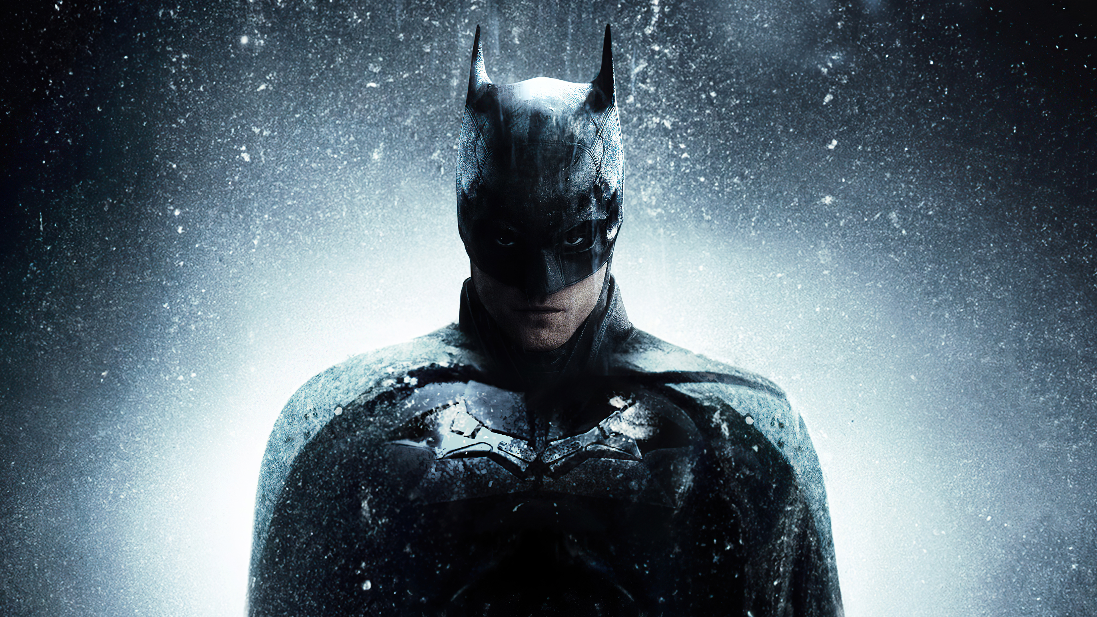 the batman in ice 4k 1690559411