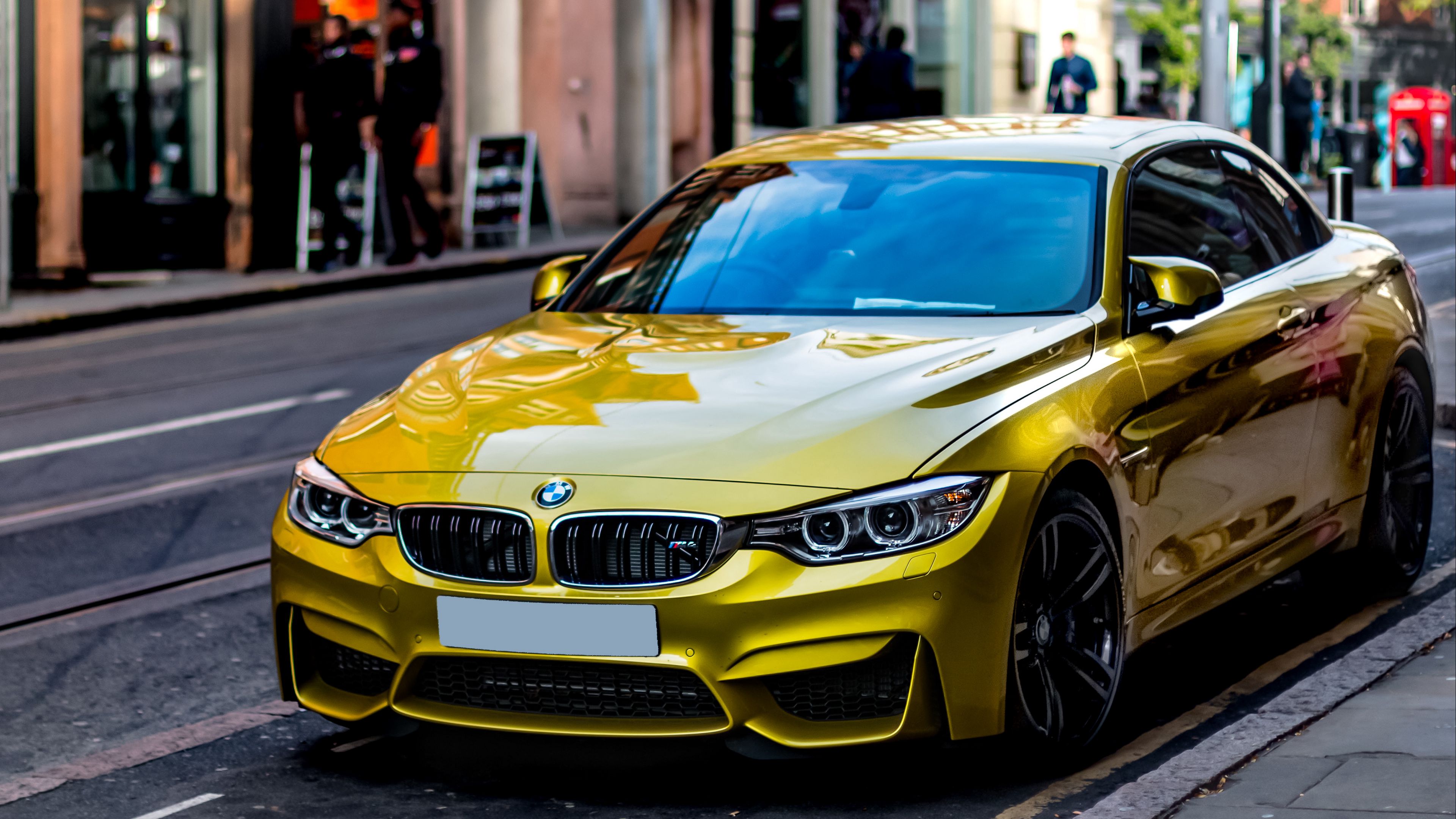 auto yellow side view style 4k 1691828527