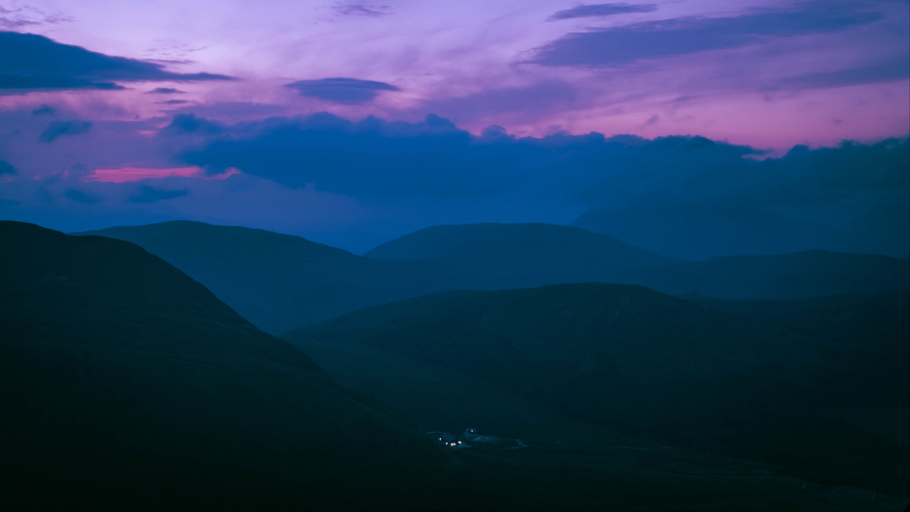 clouds twilight light dark 4k 1692181086